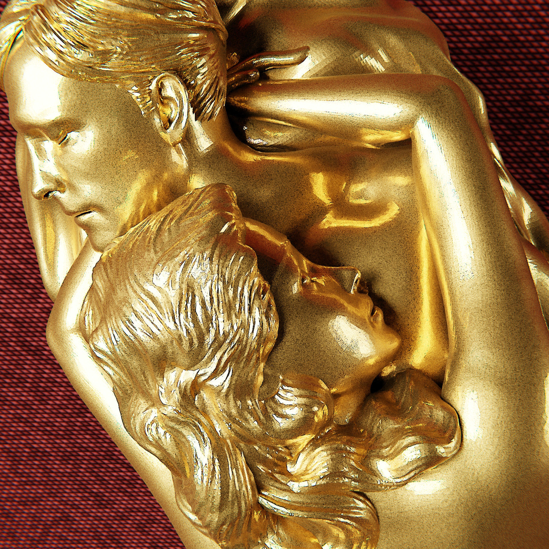 Sexual Ring - Erotic Ring- Lovers Ring 3D print model_13