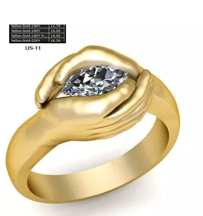 HAND RING   3D print model_0