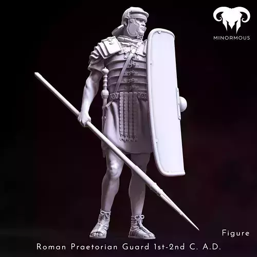 Figure - Roman Praetorian Guard 1st-2nd CAD ready for the games