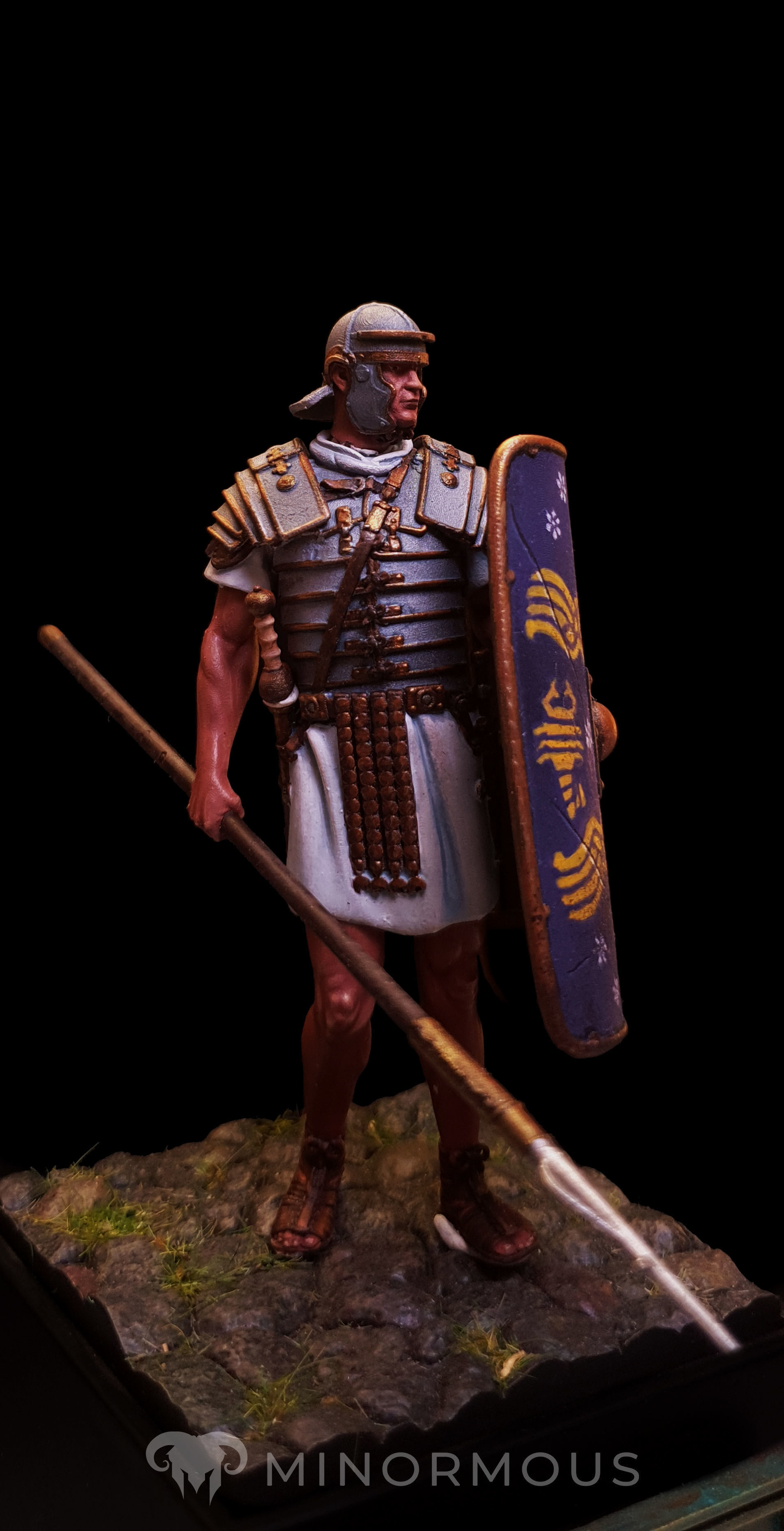 Figure - Roman Praetorian Guard 1st-2nd CAD ready for the games 3D print model_3