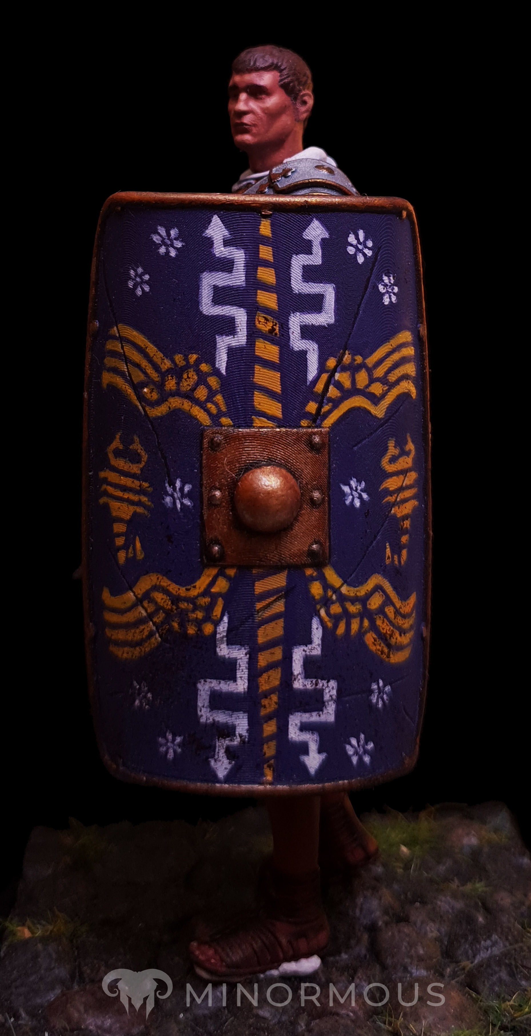 Figure - Roman Praetorian Guard 1st-2nd CAD ready for the games 3D print model_5