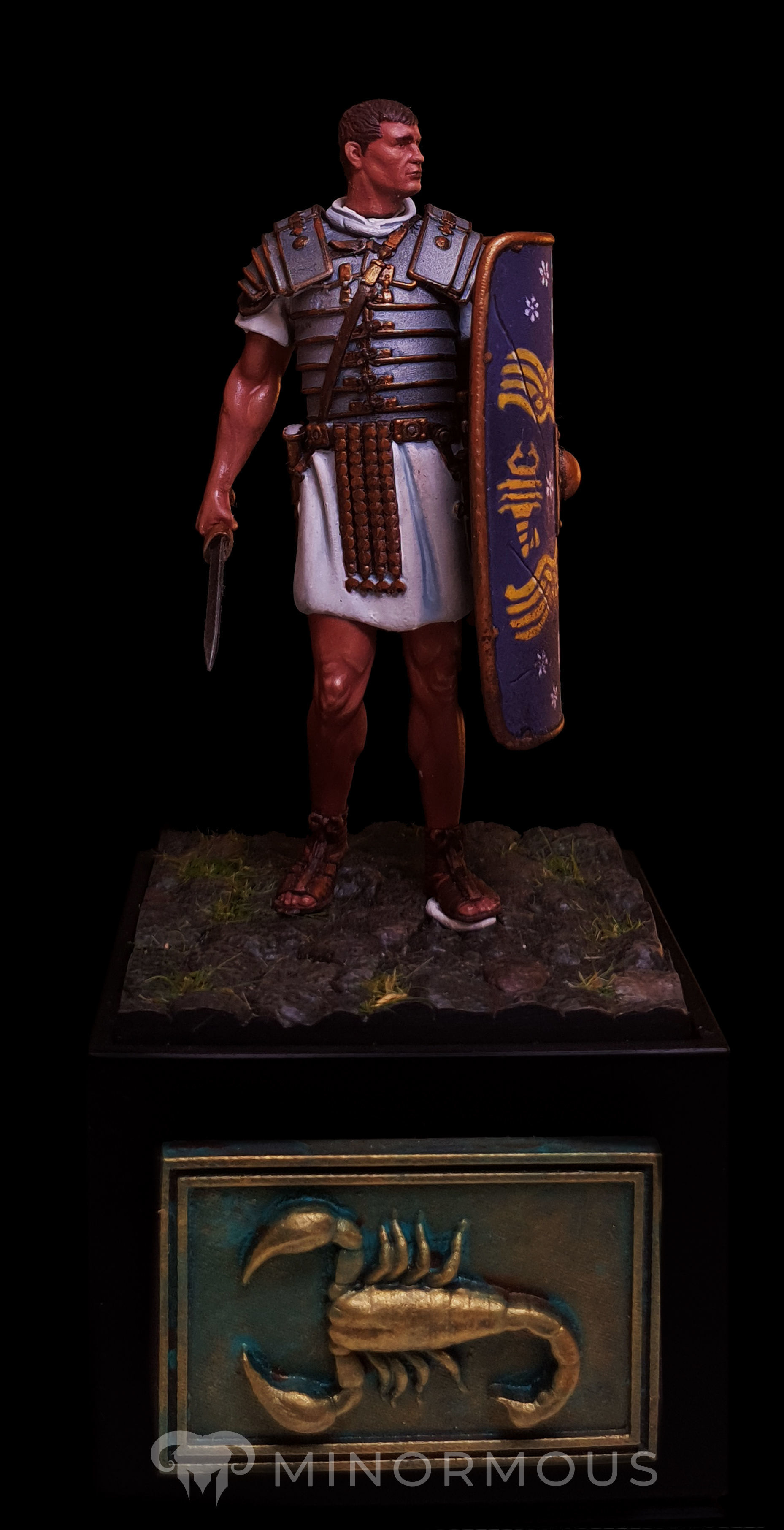 Figure - Roman Praetorian Guard 1st-2nd CAD ready for the games 3D print model_4