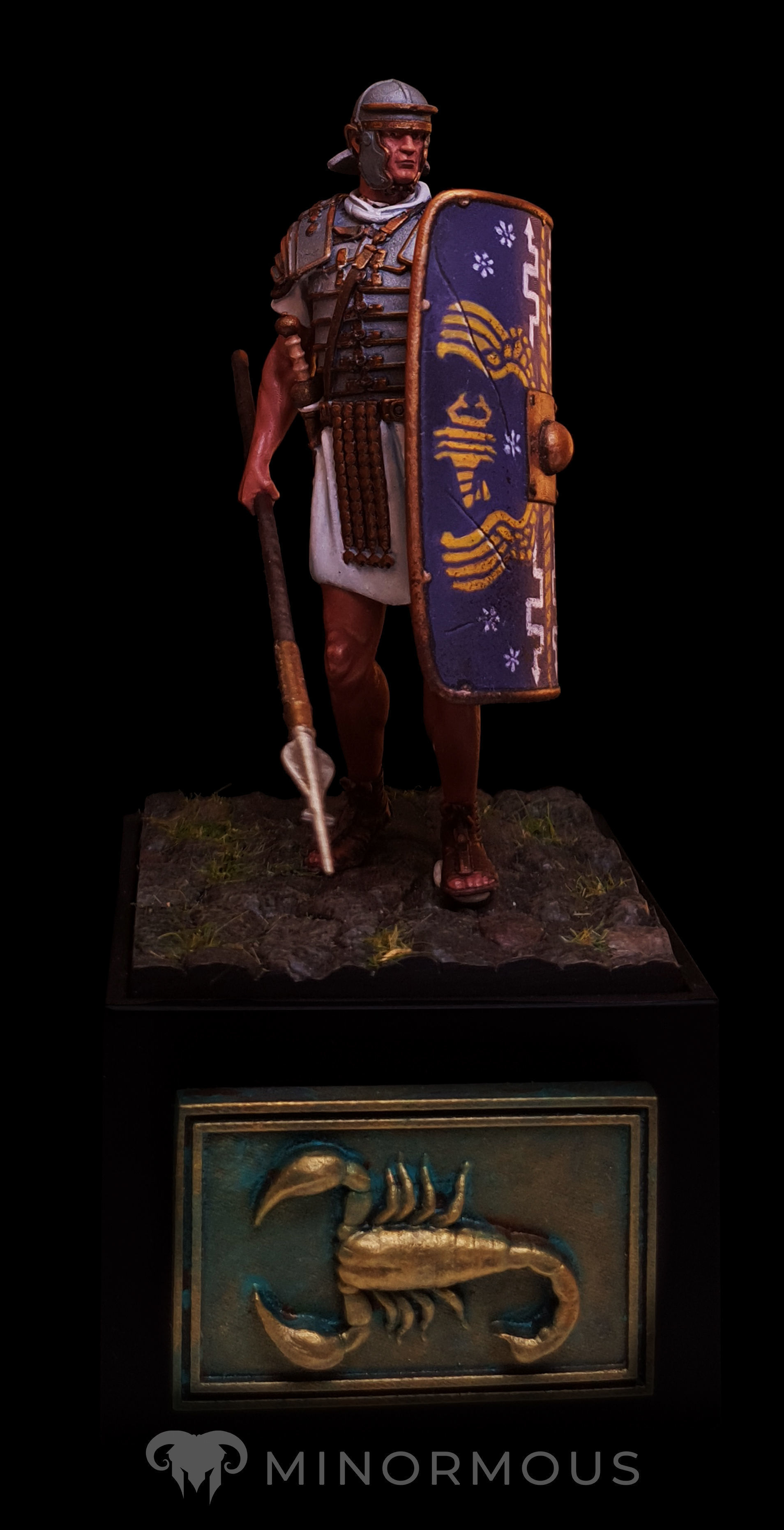 Figure - Roman Praetorian Guard 1st-2nd CAD ready for the games 3D print model_2