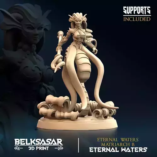 Eternal Waters Matriarch B Topless 3D print model