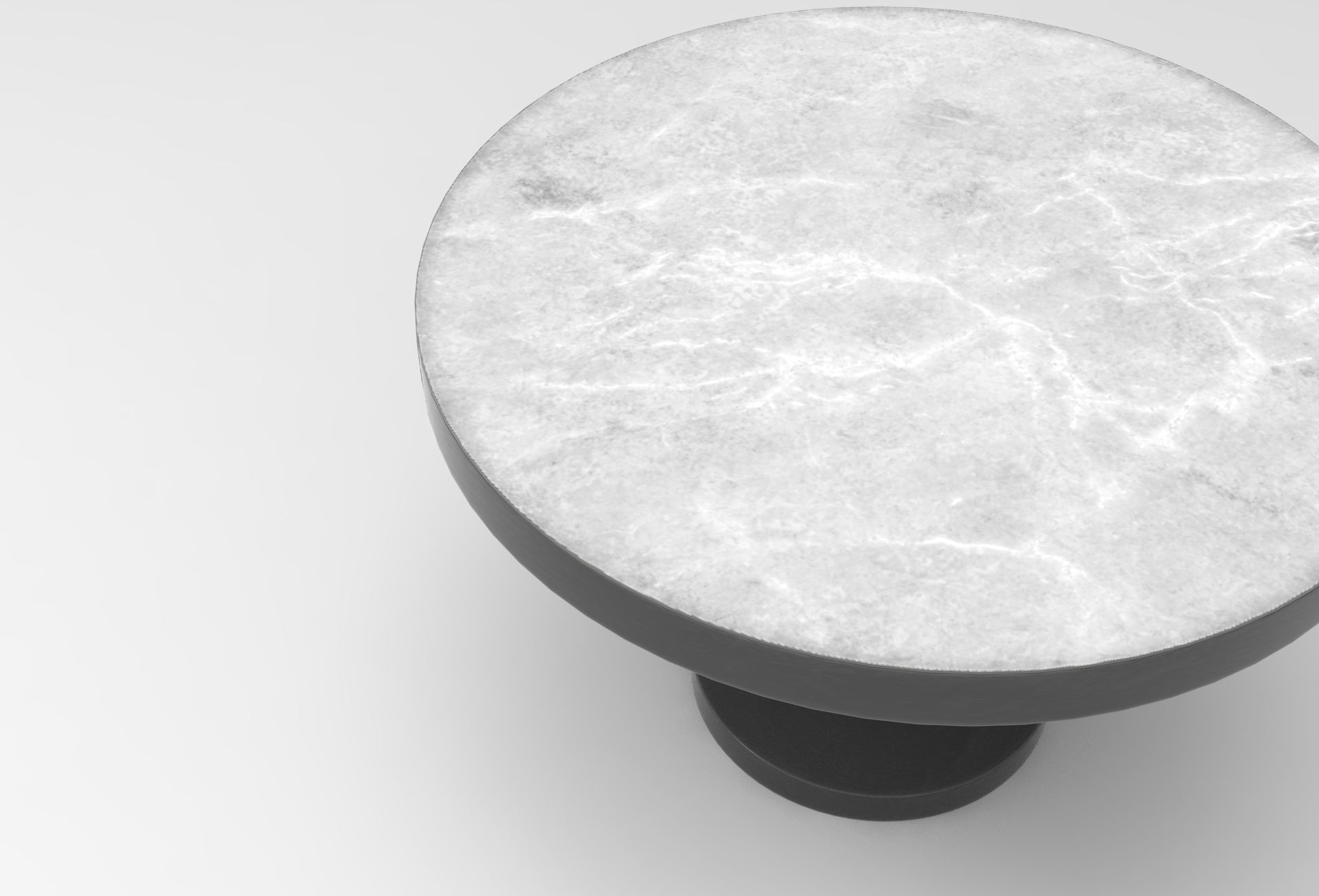 Shino Dining Table Low-poly 3D model_2