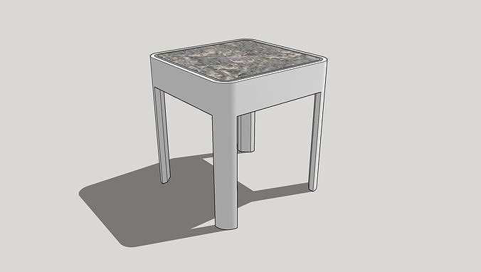 Bank made in SketchUp 3D model