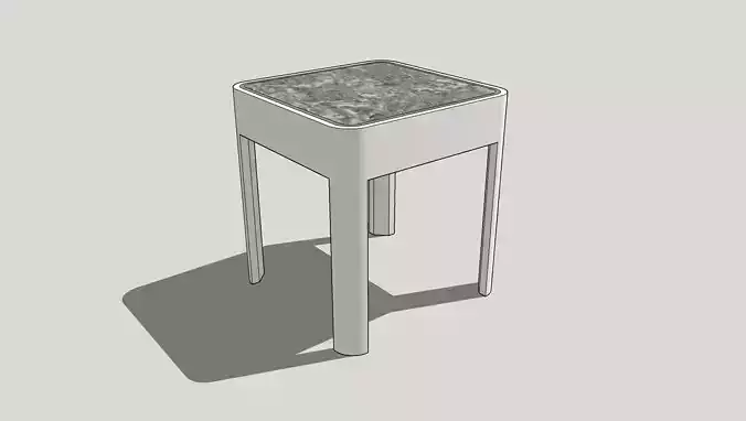 Bank made in SketchUp
