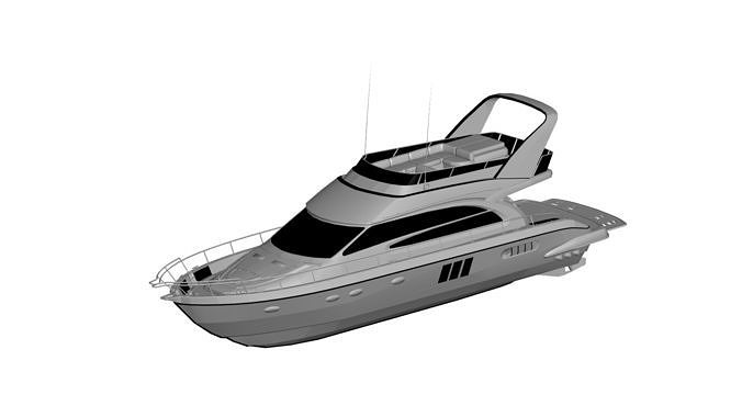 Yacht 3D model