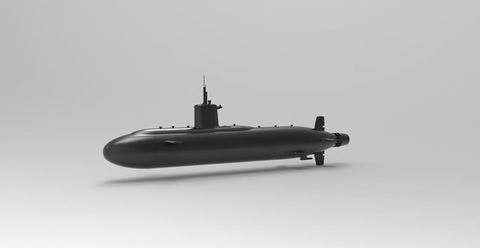 Submarine 3D model