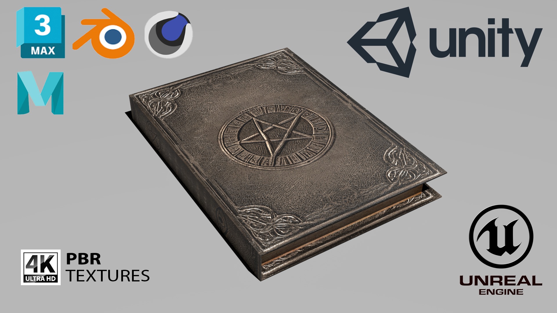 Animated Book 3D Low-poly 3D model_7