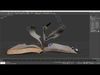 Animated Book  Low-poly 3D model_1