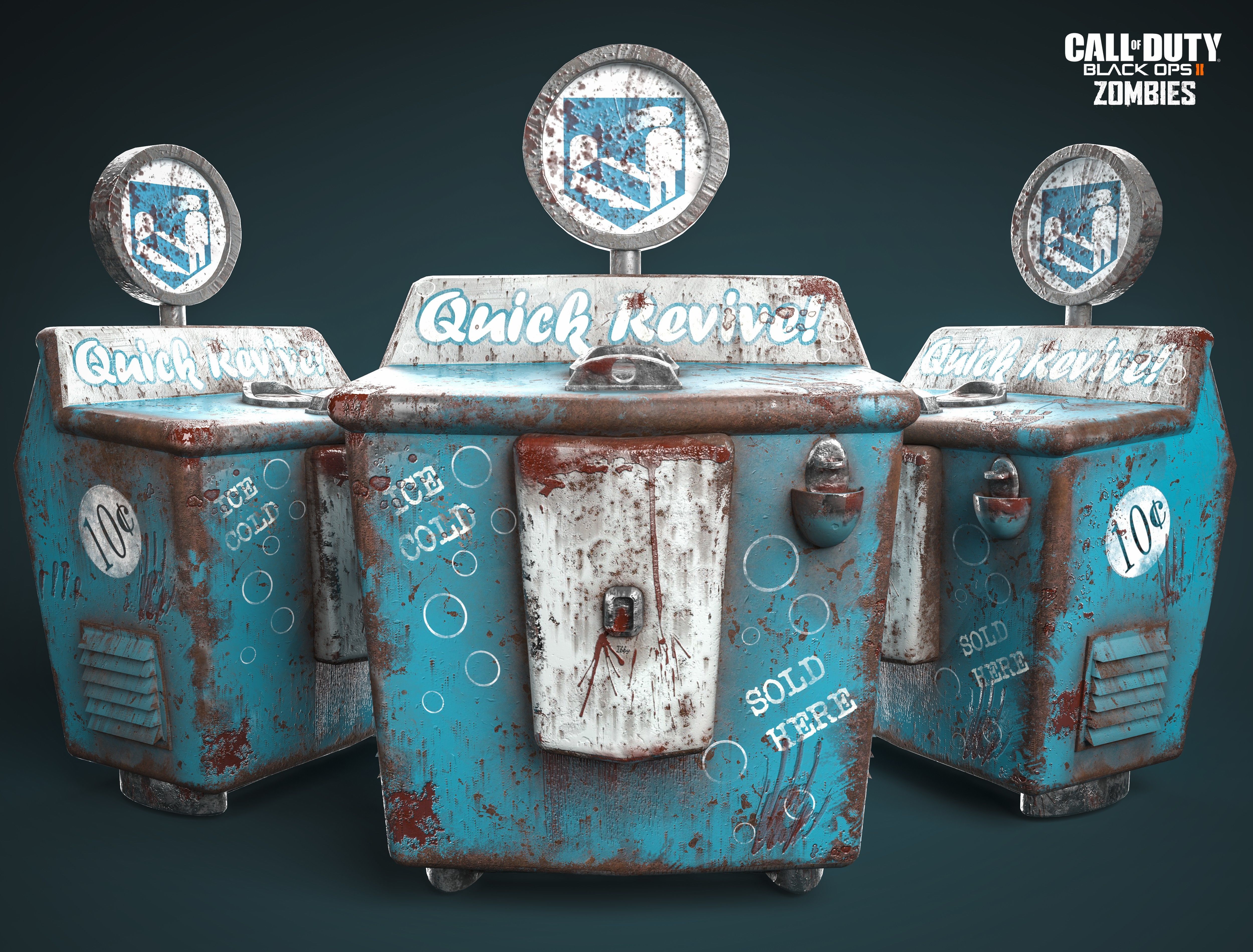 Call Of Duty Black Ops II Perk-a-Cola Machines Pack 3D model_14