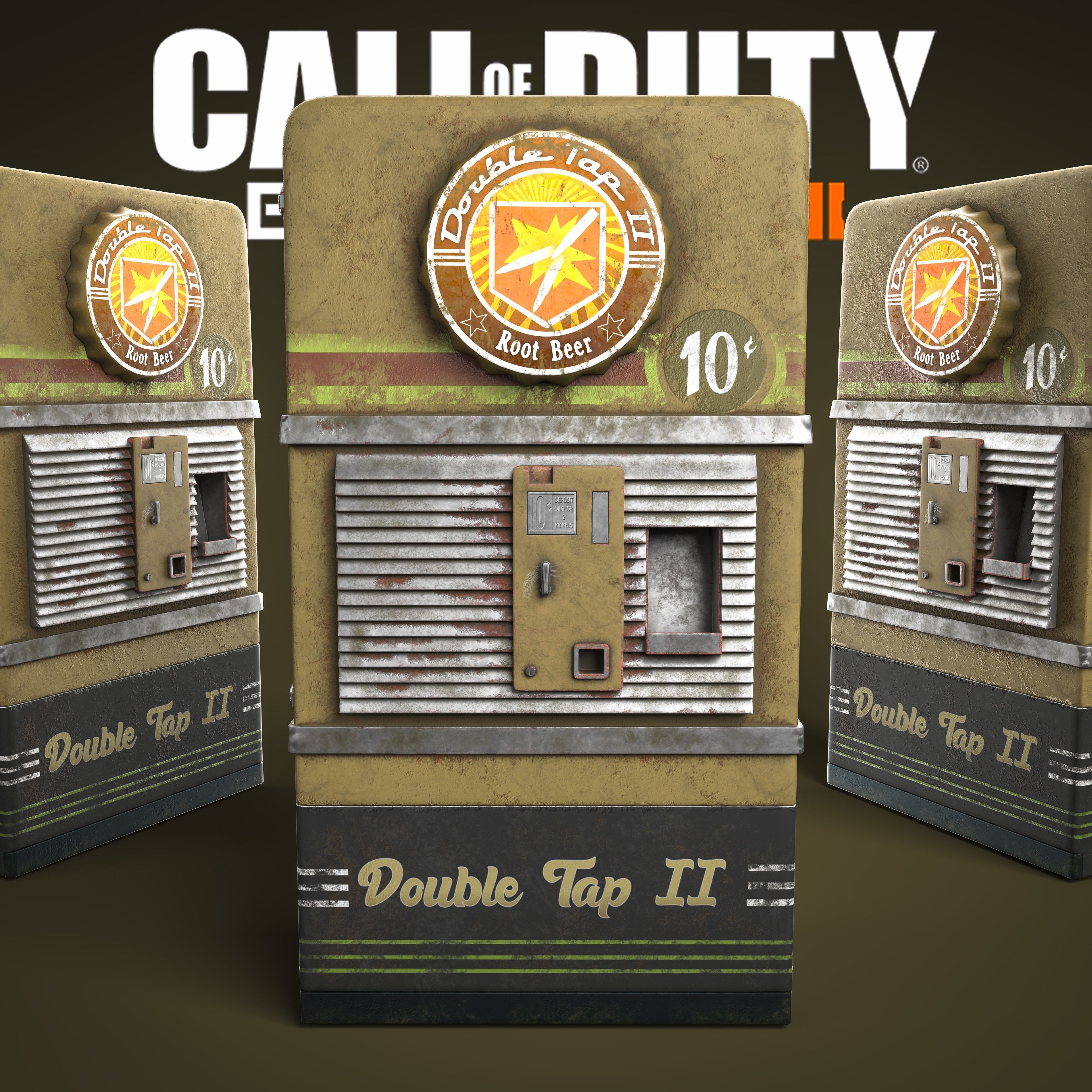 Call Of Duty Black Ops II Perk-a-Cola Machines Pack 3D model_23