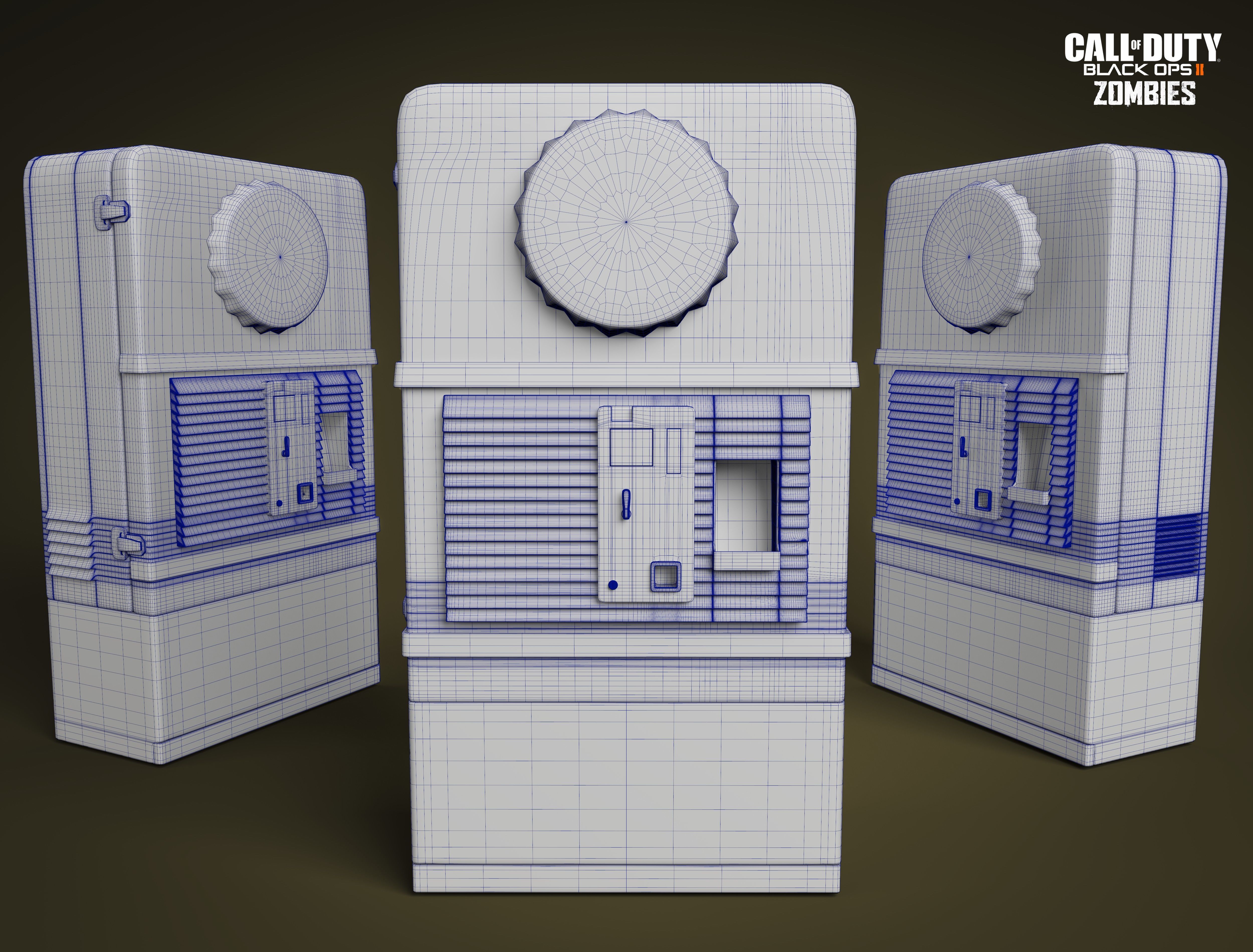 Call Of Duty Black Ops II Perk-a-Cola Machines Pack 3D model_26