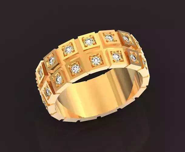 man wide wedding ring 1394