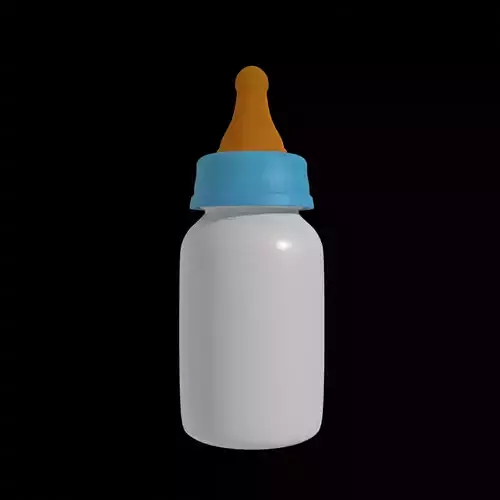 Baby Bottle free VR / AR / low-poly 3D model | CGTrader