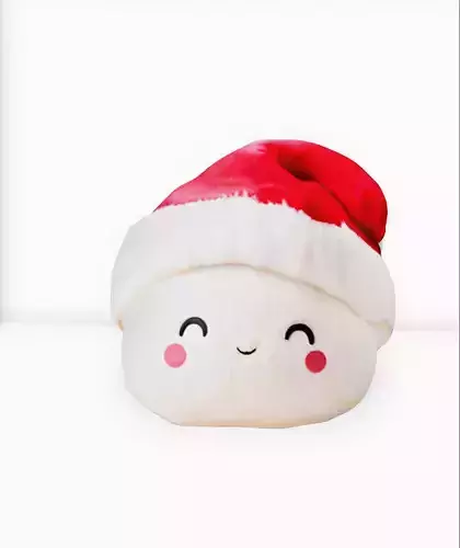 kawaii plush Santa