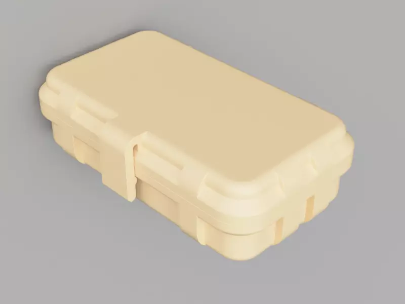 Compact Storage Case Free 3D print model