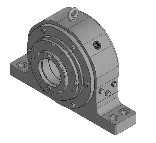Bearing support 22326KEJW33C3 Free 3D model