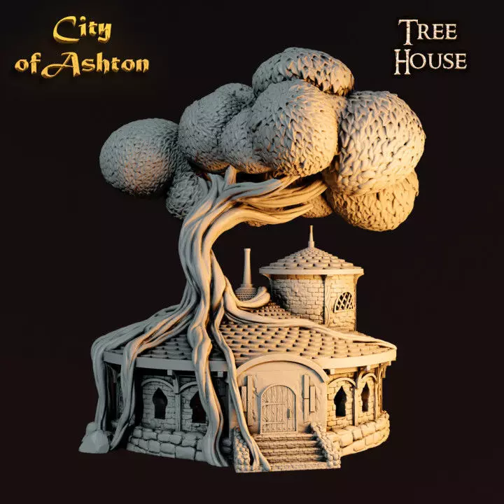 Tree House 3D print model