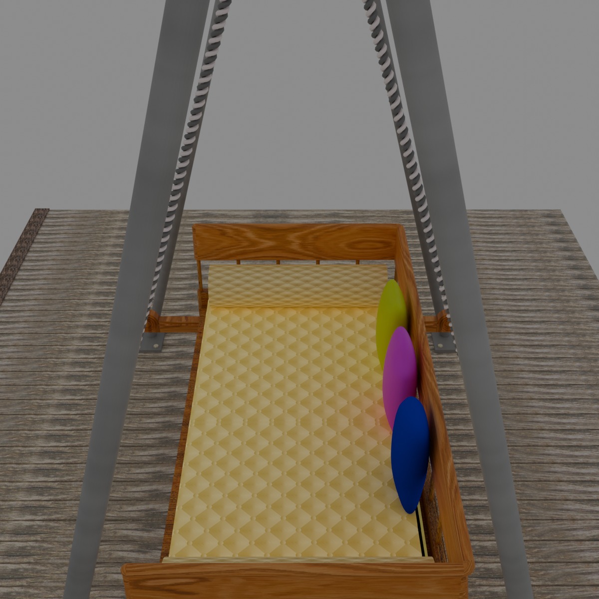 Porch Swing 3D model_4