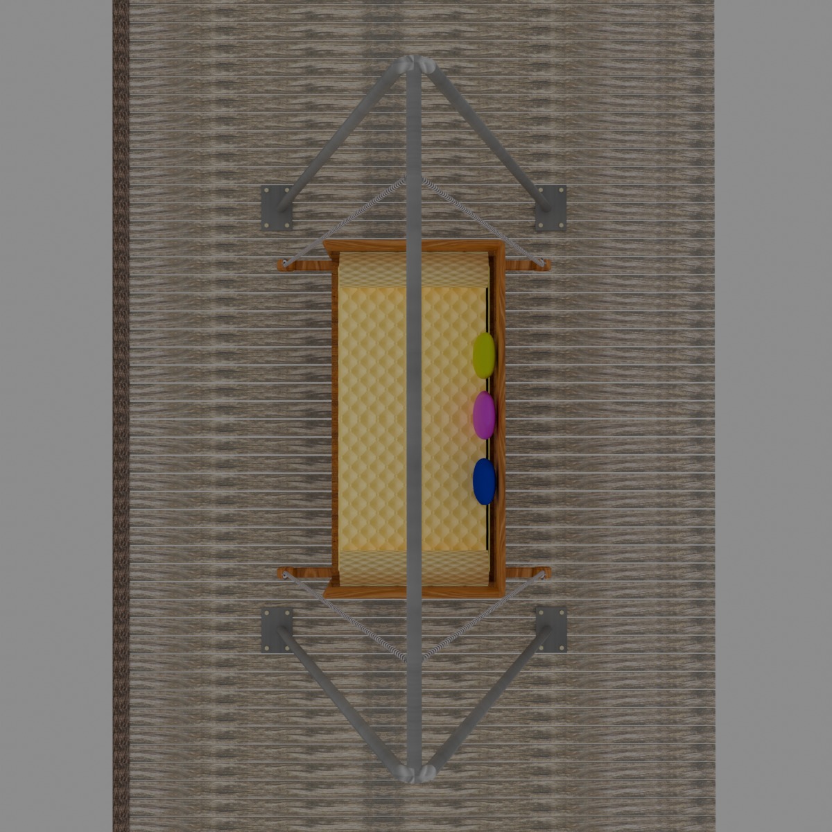 Porch Swing 3D model_5