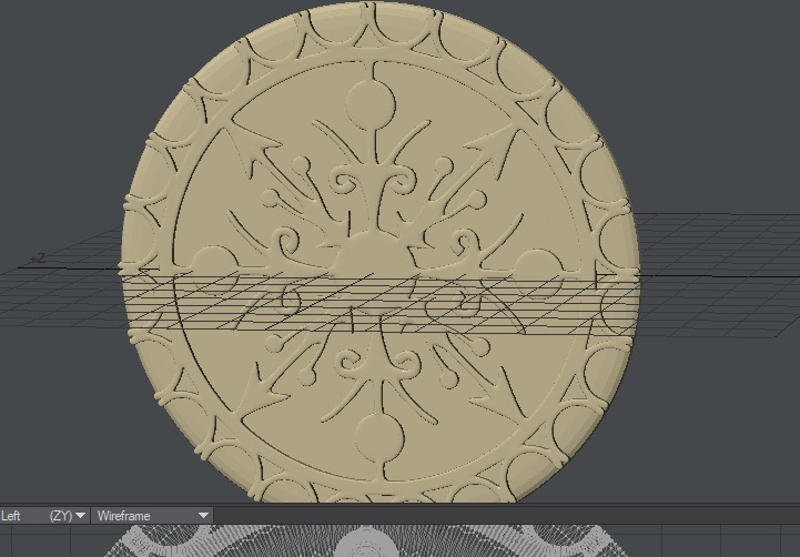 Luminara Pendant and Medallions 3D print model_1