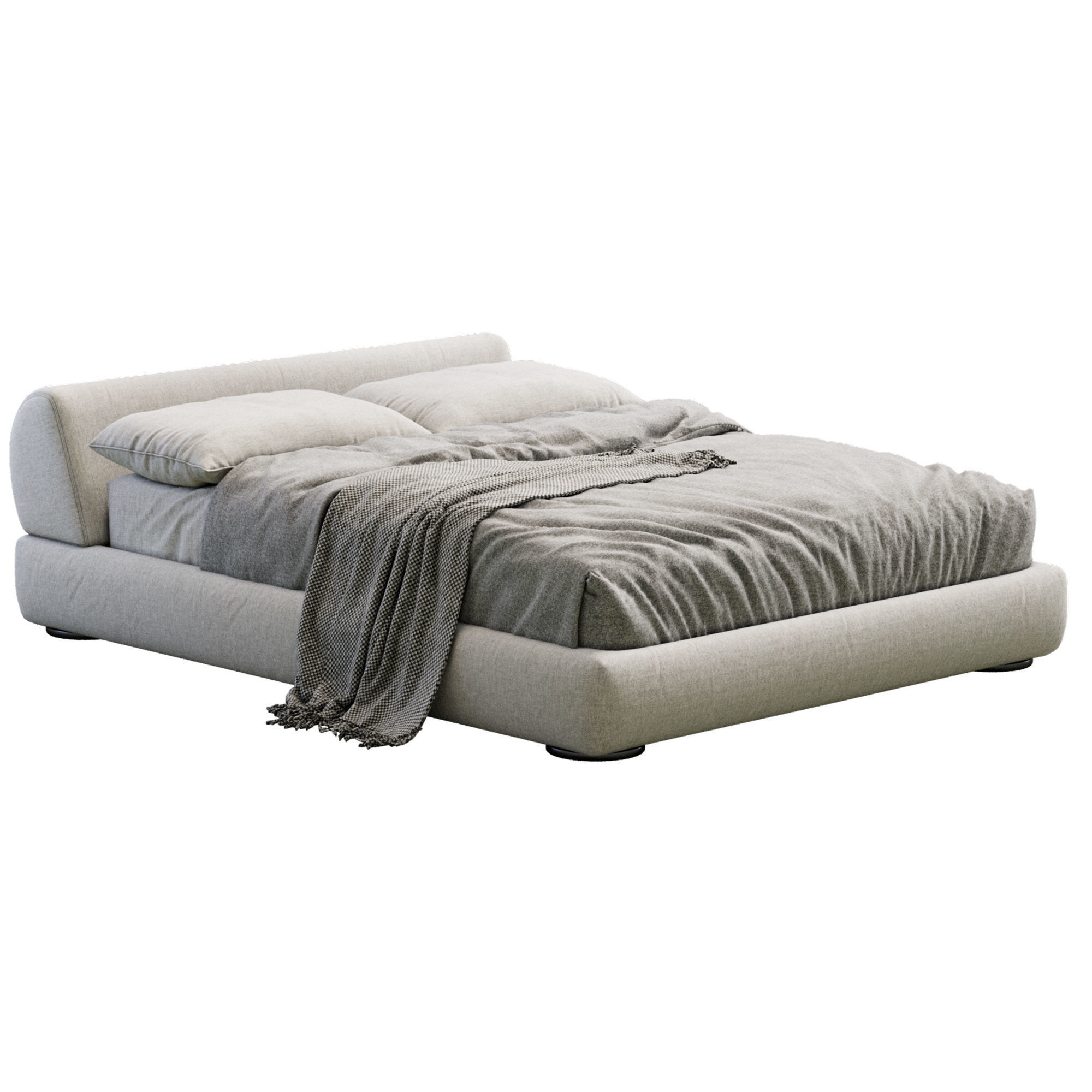 Supermoon Bed  3D model_1