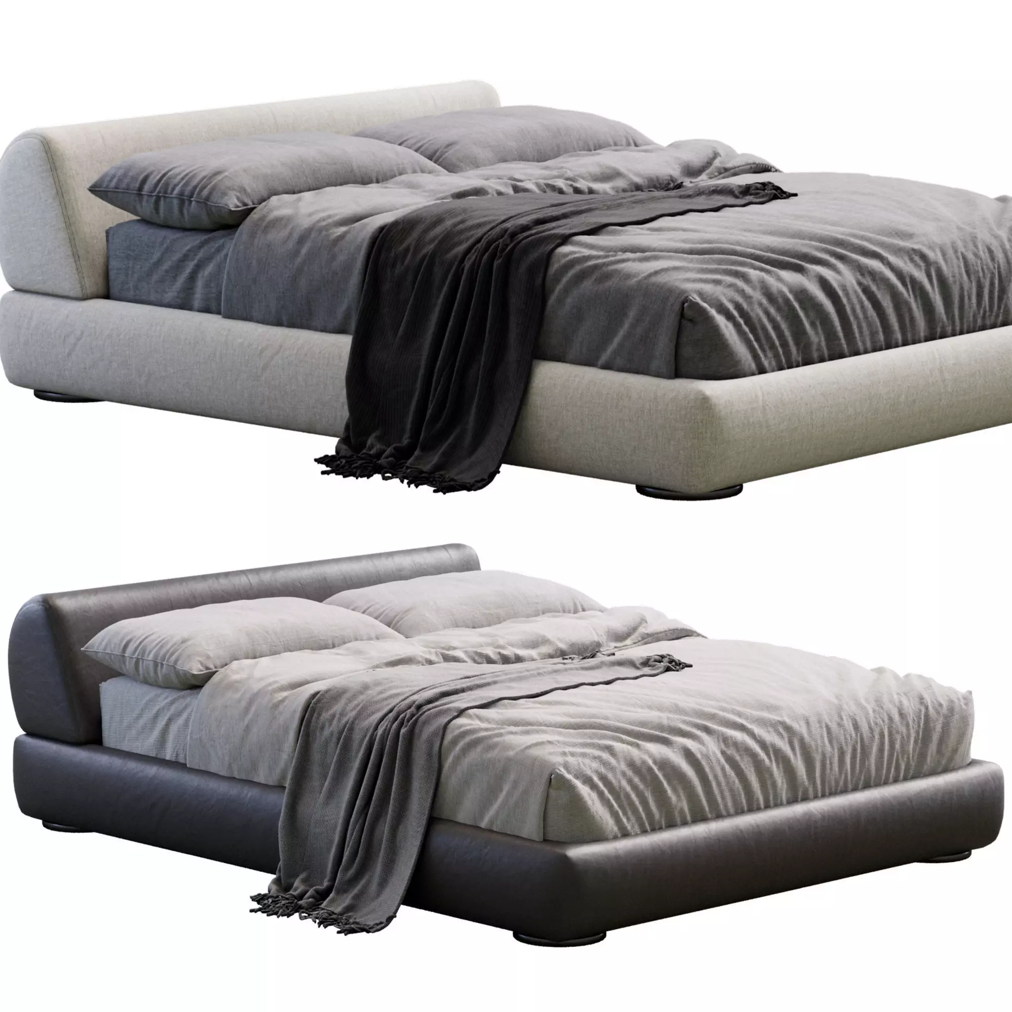 Supermoon Bed  3D model_0