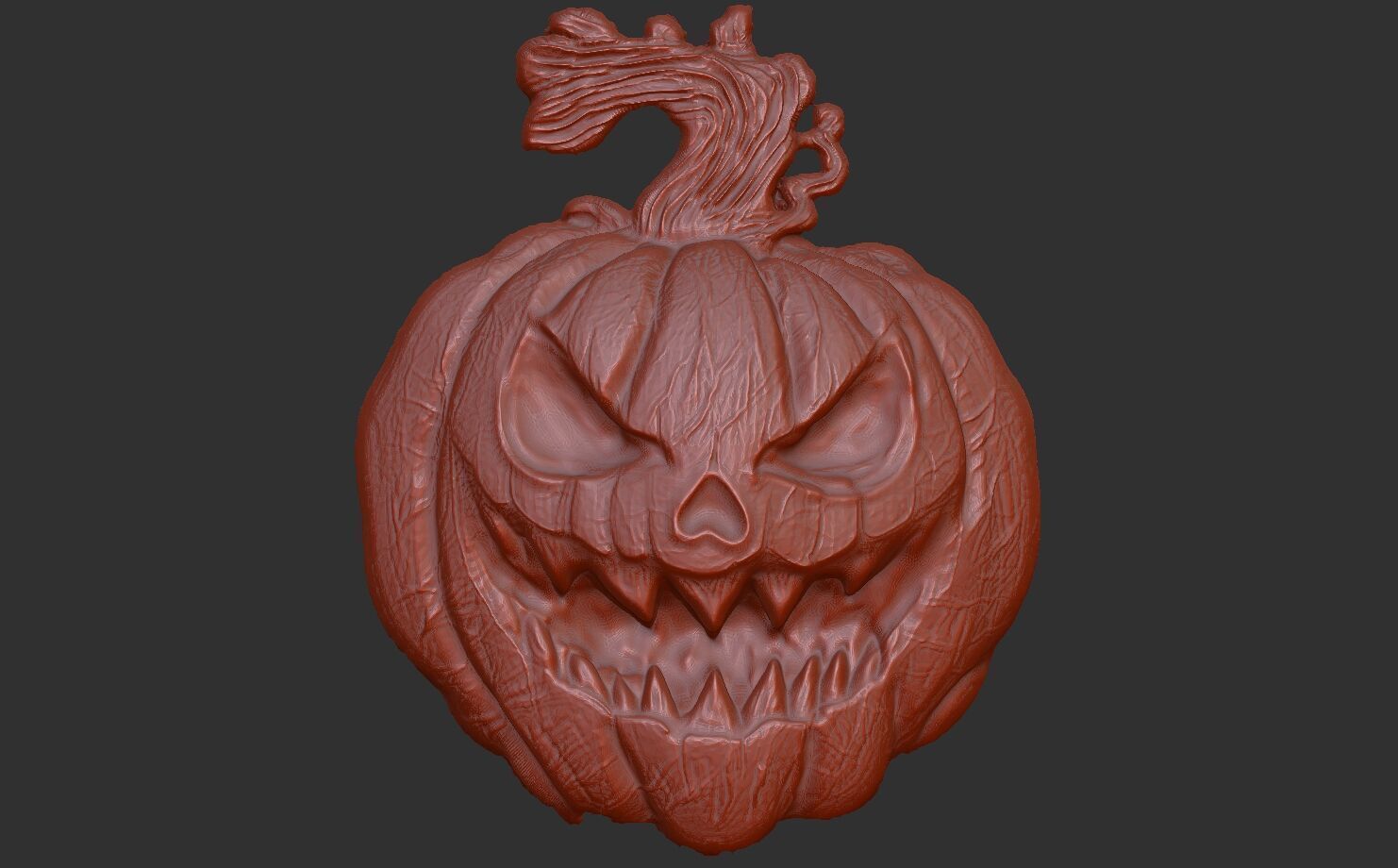 hallowen pumpkin  3D print model_23