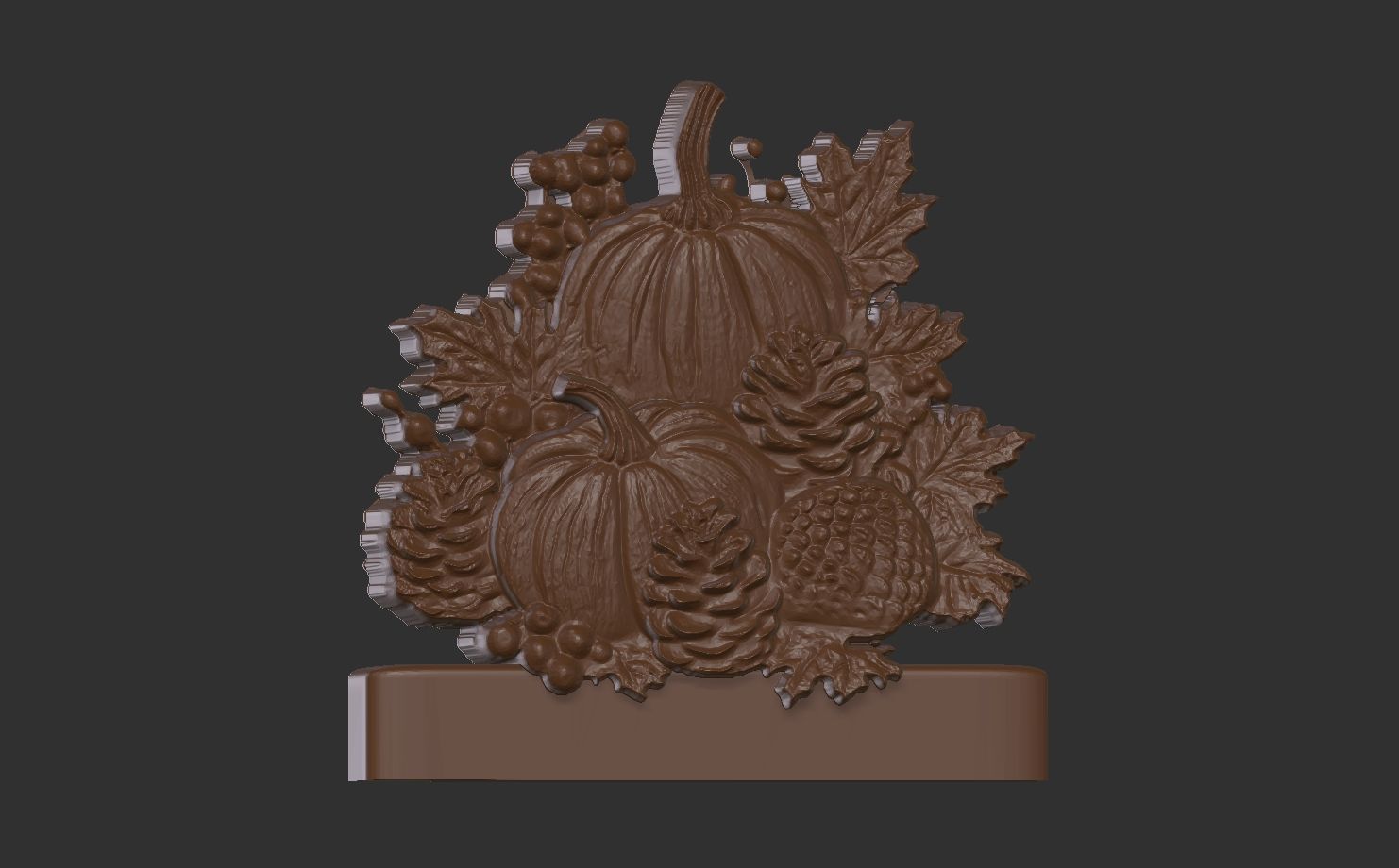 hallowen  pumpkin fruits cnc model   3D print model_10