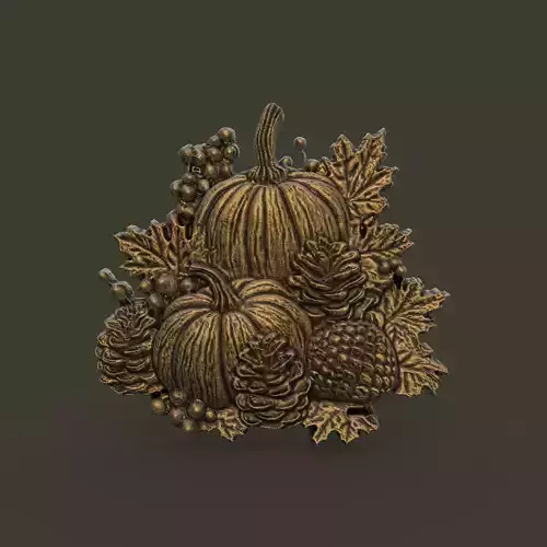 hallowen  pumpkin fruits cnc model   3D print model
