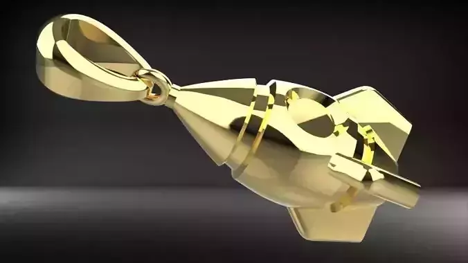 Rocket pendant 