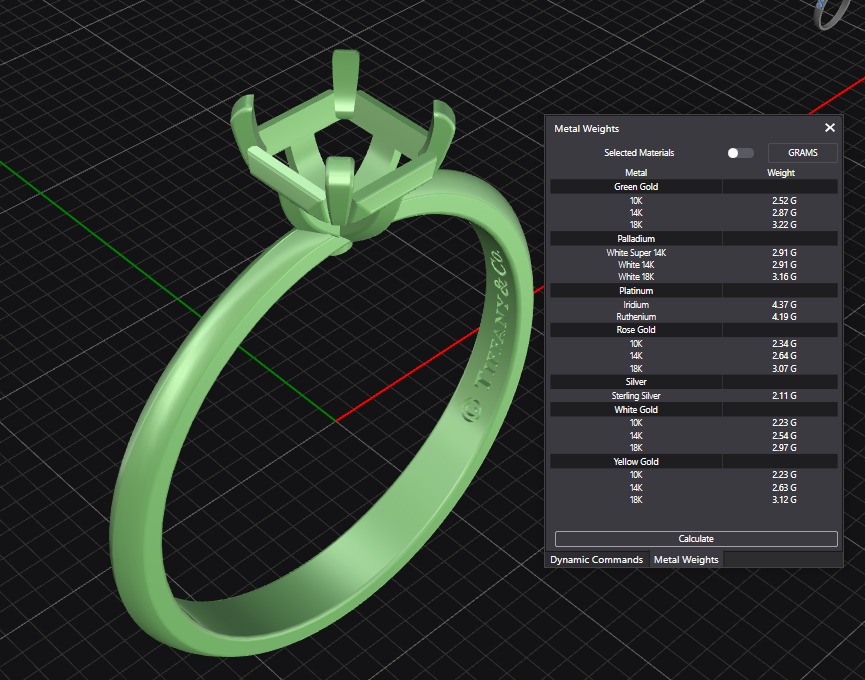 Ring Tiffany T 3D print model_5