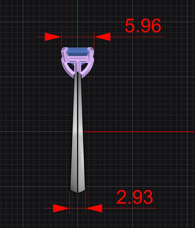 Ring Tiffany T 3D print model_3