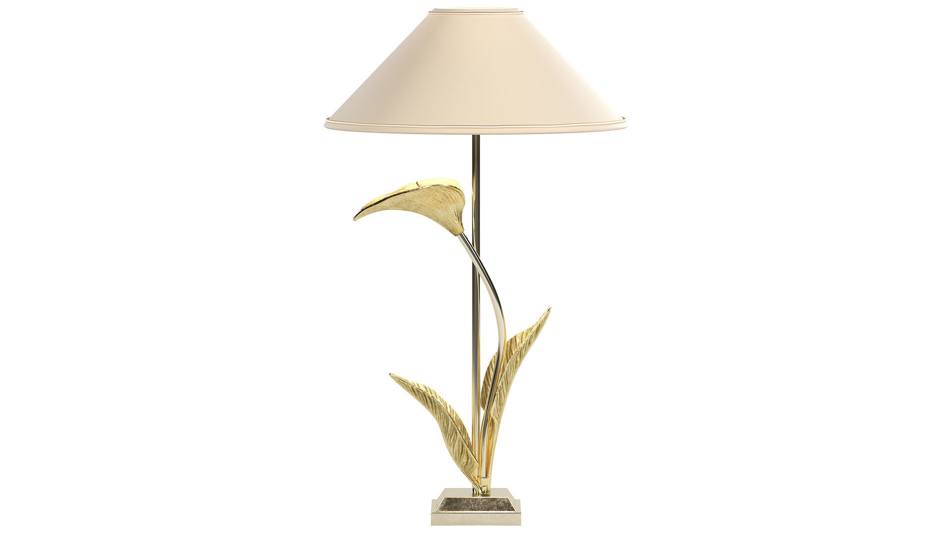 Arum Plant Decorative Lamp 3D model_2