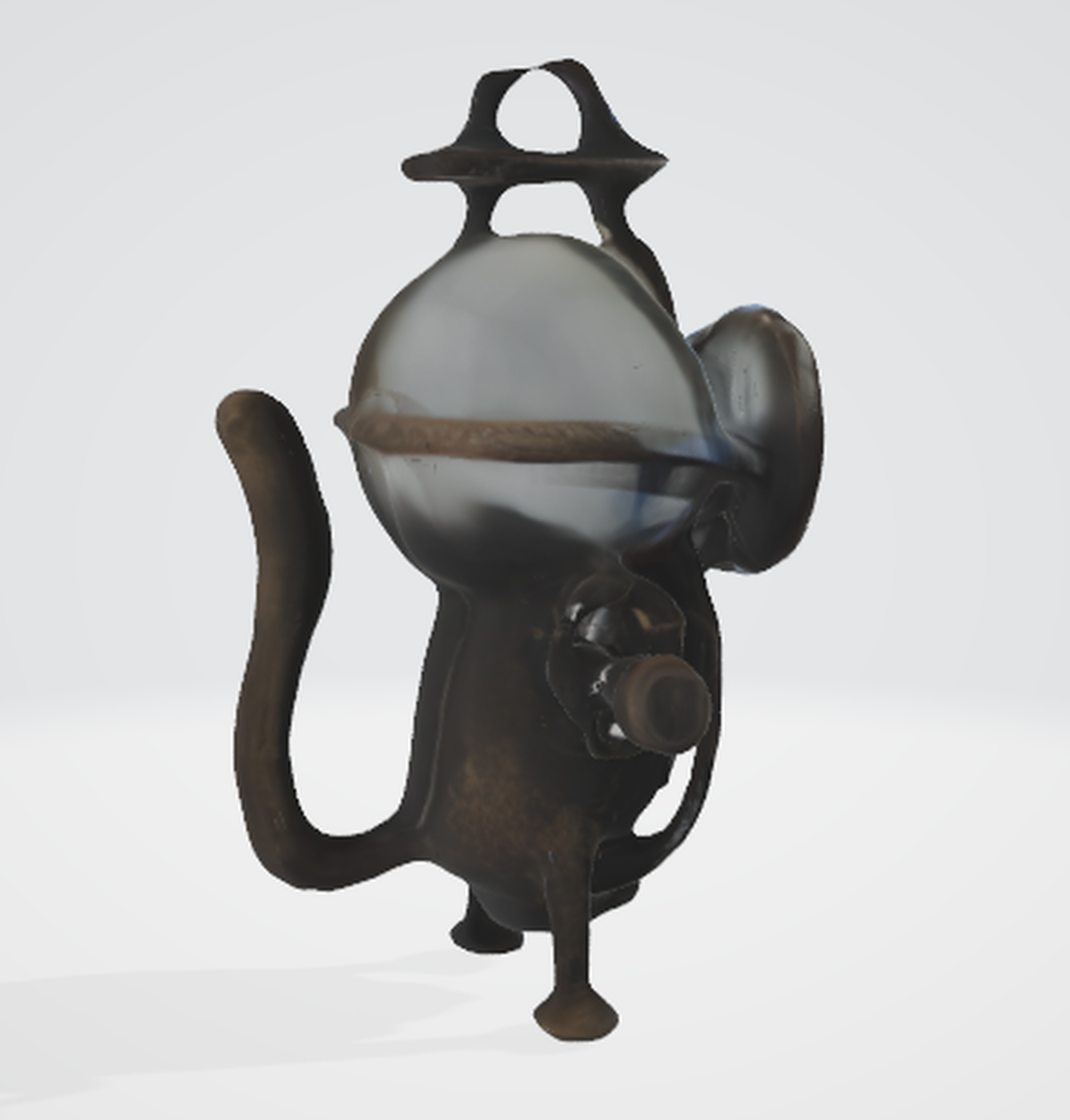 Tiny Monster Creature 3D Asset 3D model_3