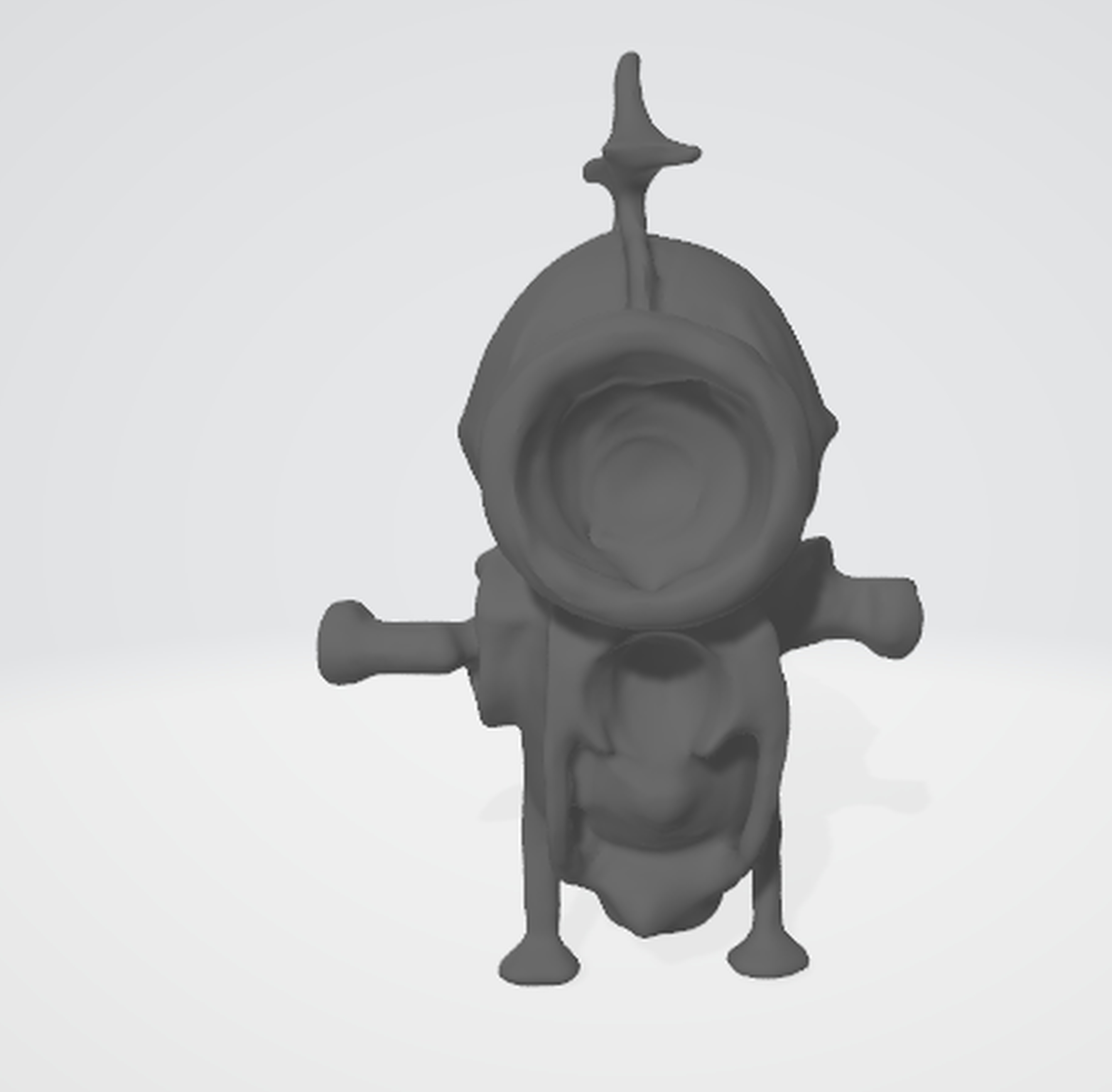 Tiny Monster Creature 3D Asset 3D model_4