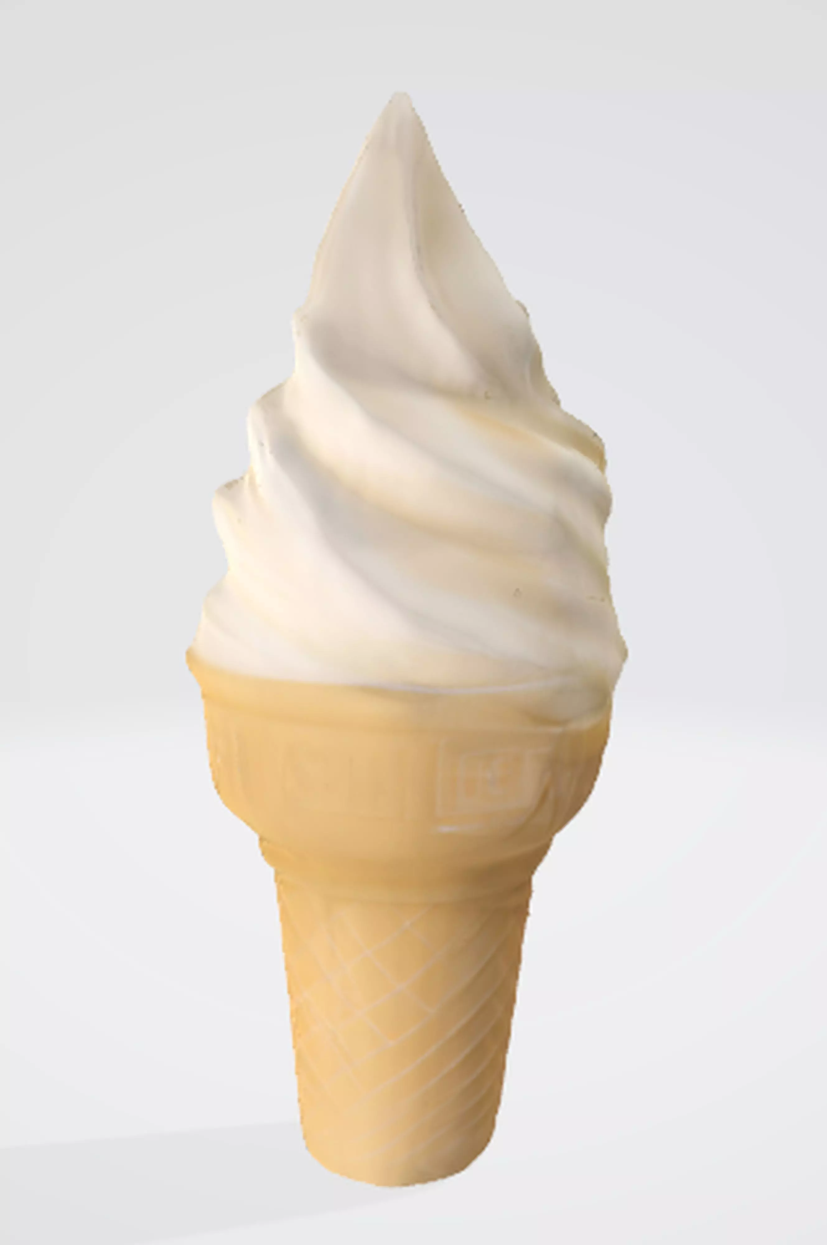 Delicious Ice Cream Cone 3D Asset 3D model_0