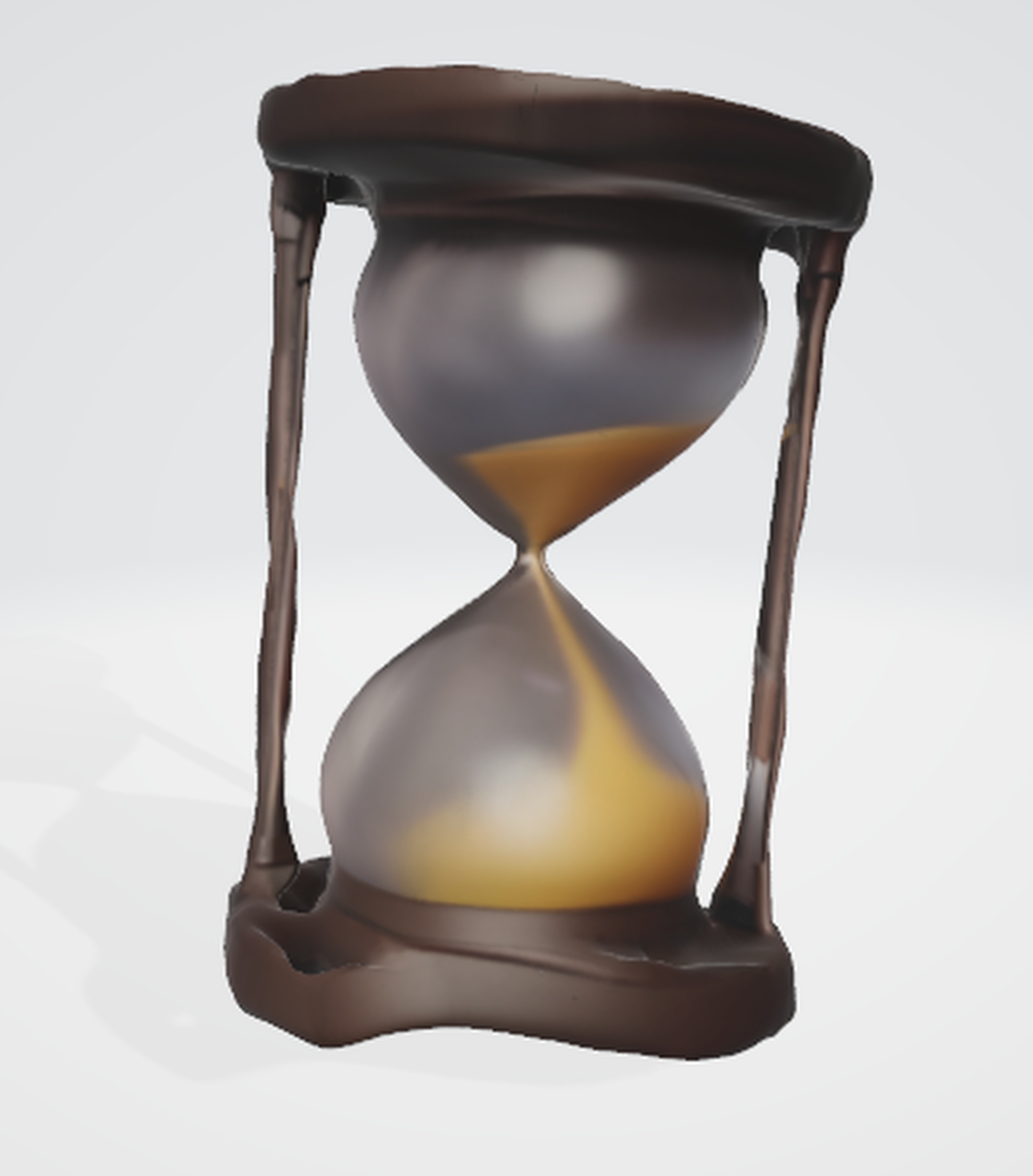 Classic Hourglass 3D Model 3D model_3