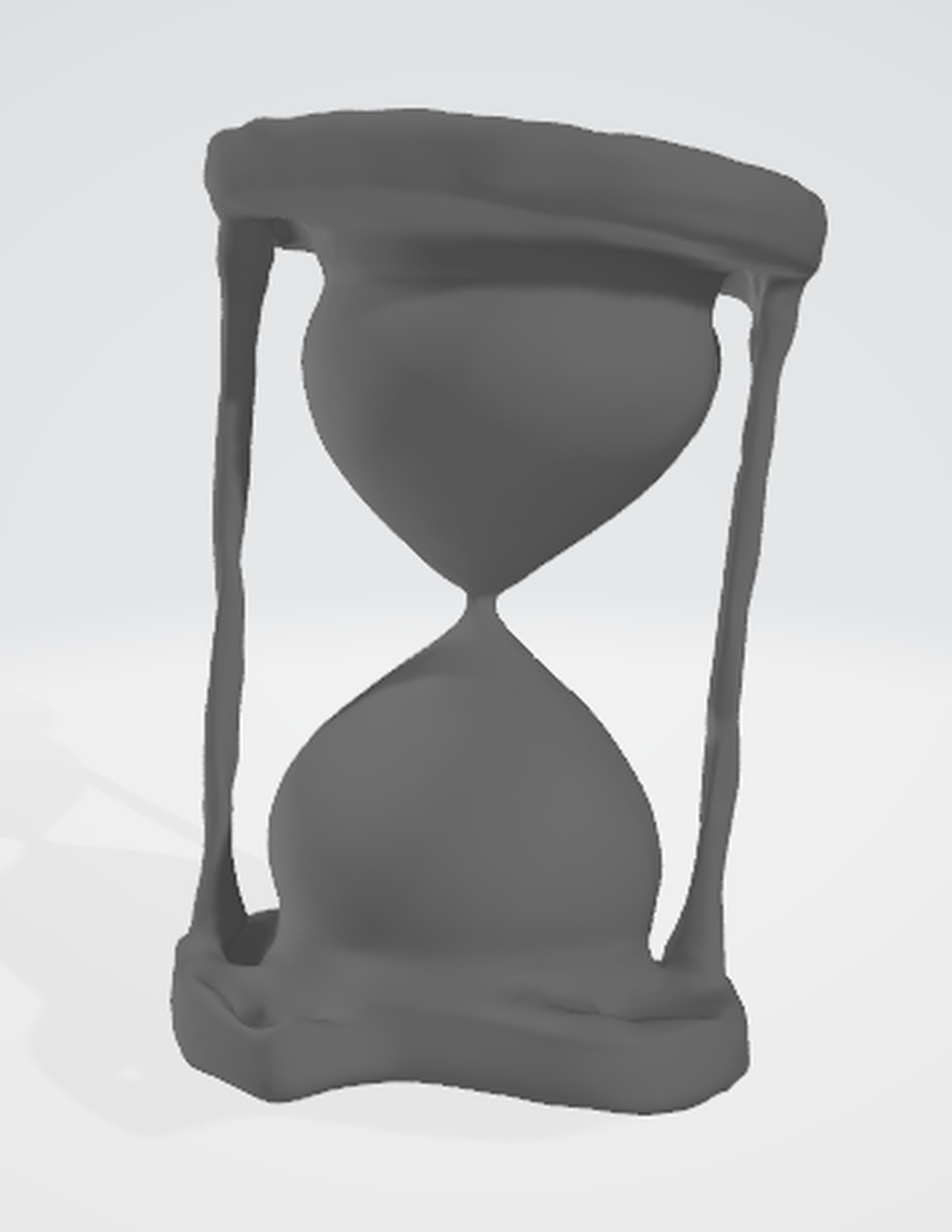 Classic Hourglass 3D Model 3D model_1