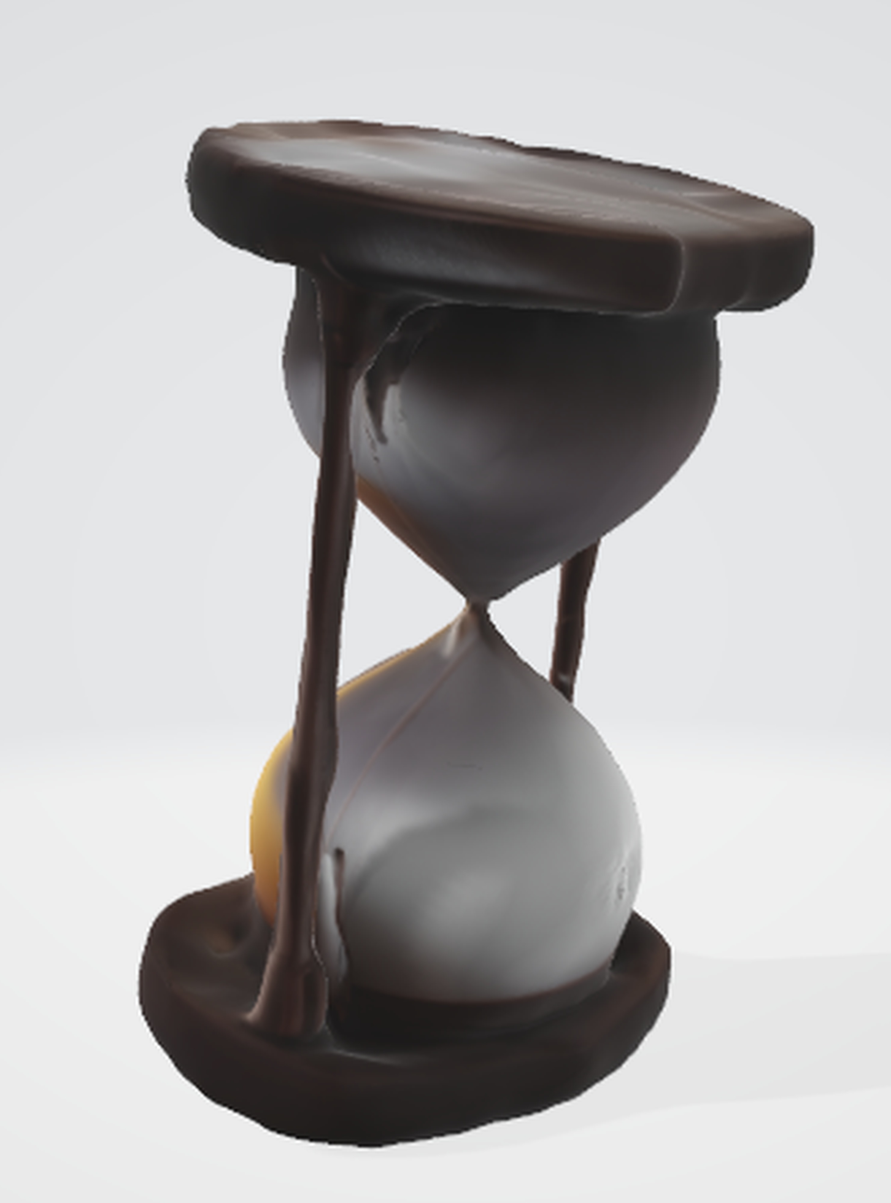 Classic Hourglass 3D Model 3D model_2