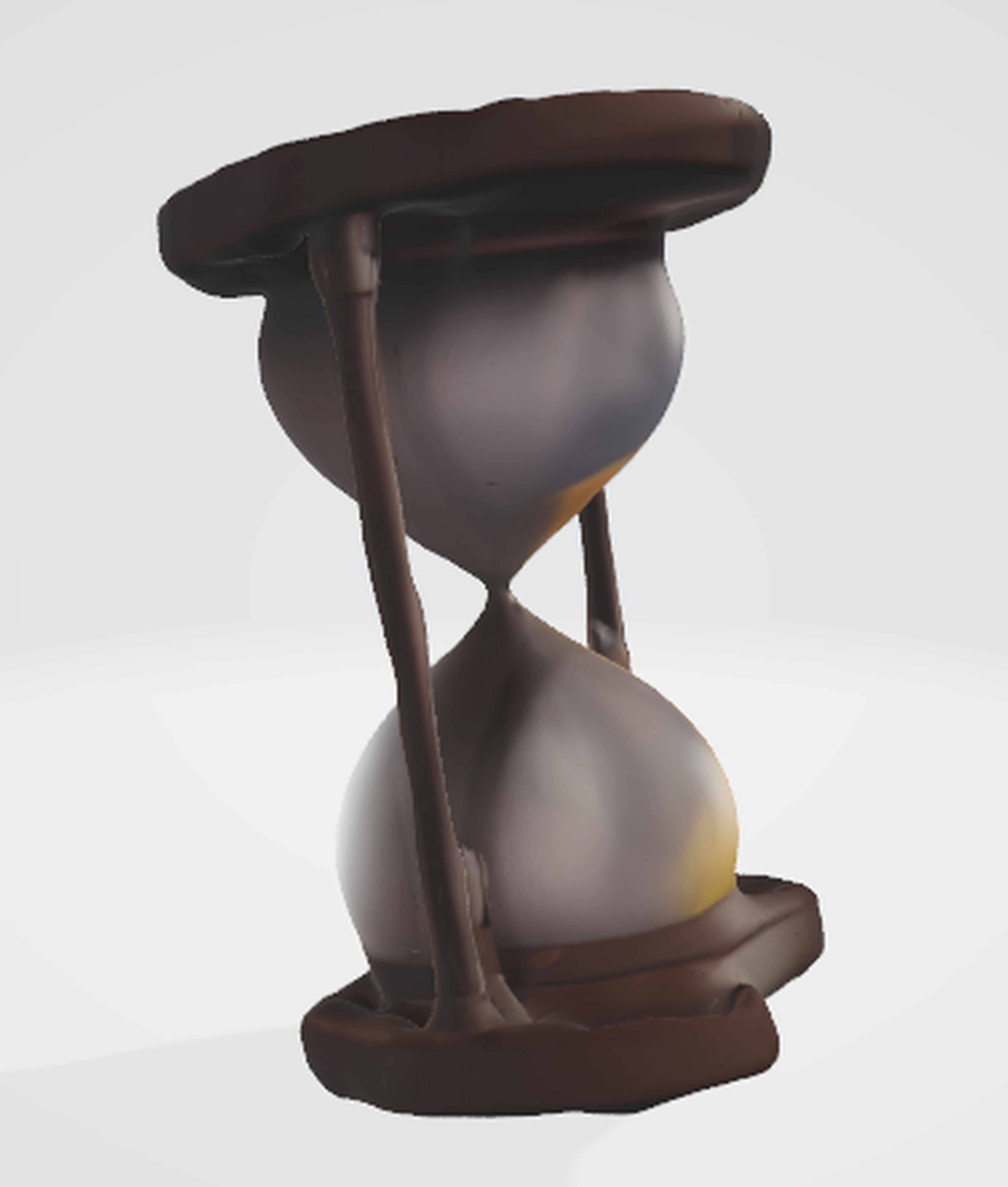 Classic Hourglass 3D Model 3D model_4