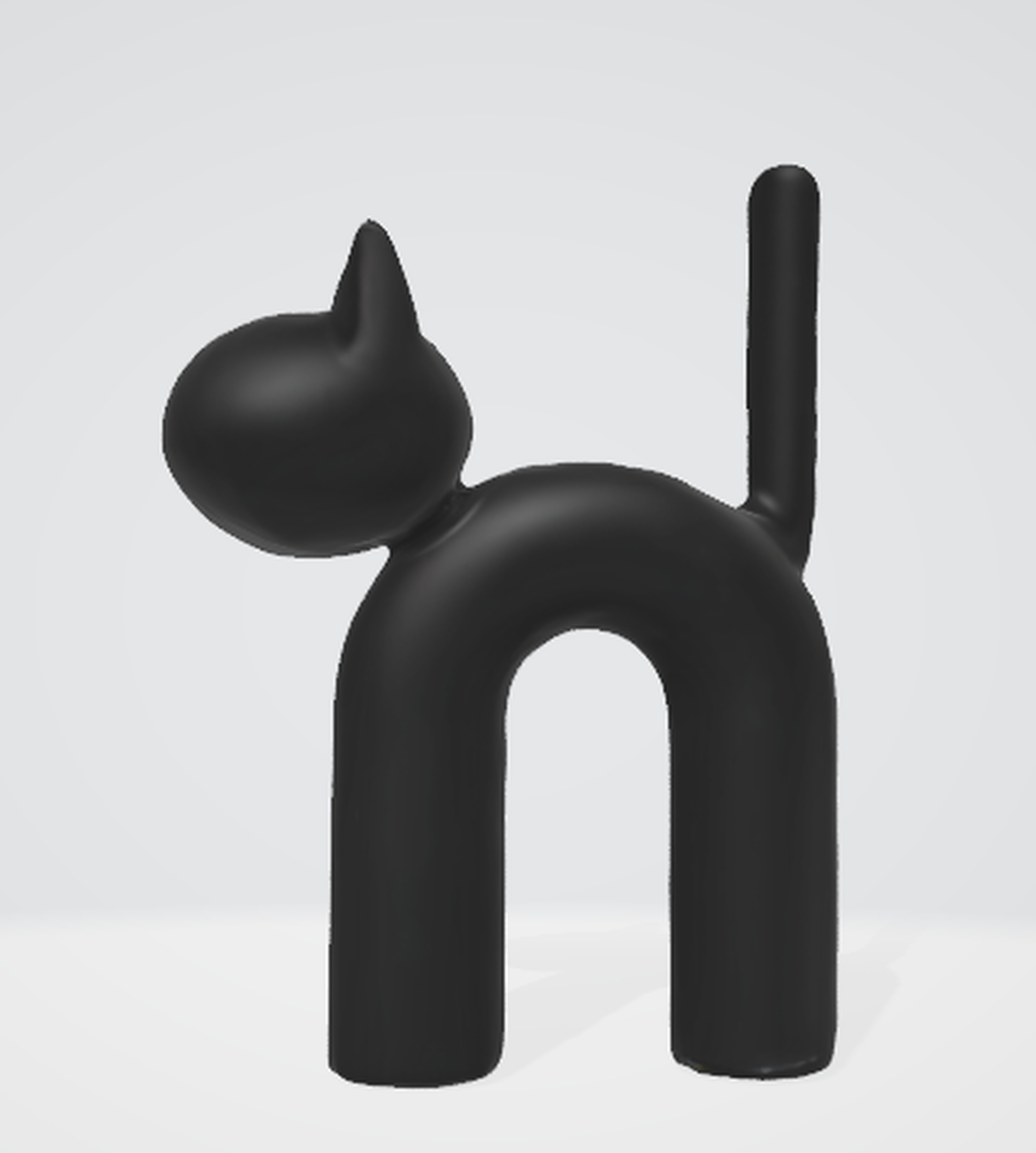 Basic Cat 3D Asset 3D model_6