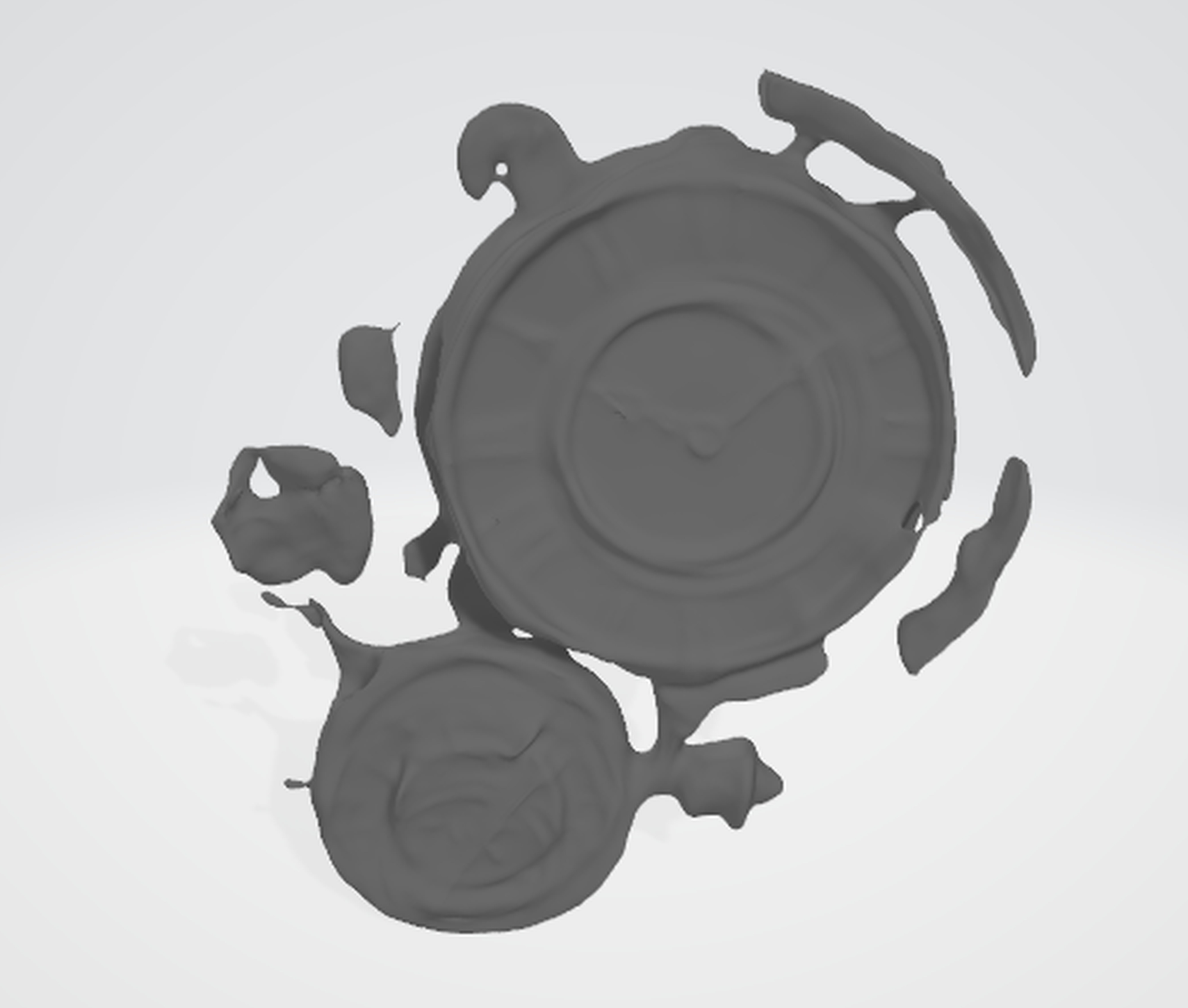 Steampunk Time Mechanisms 3D model_3