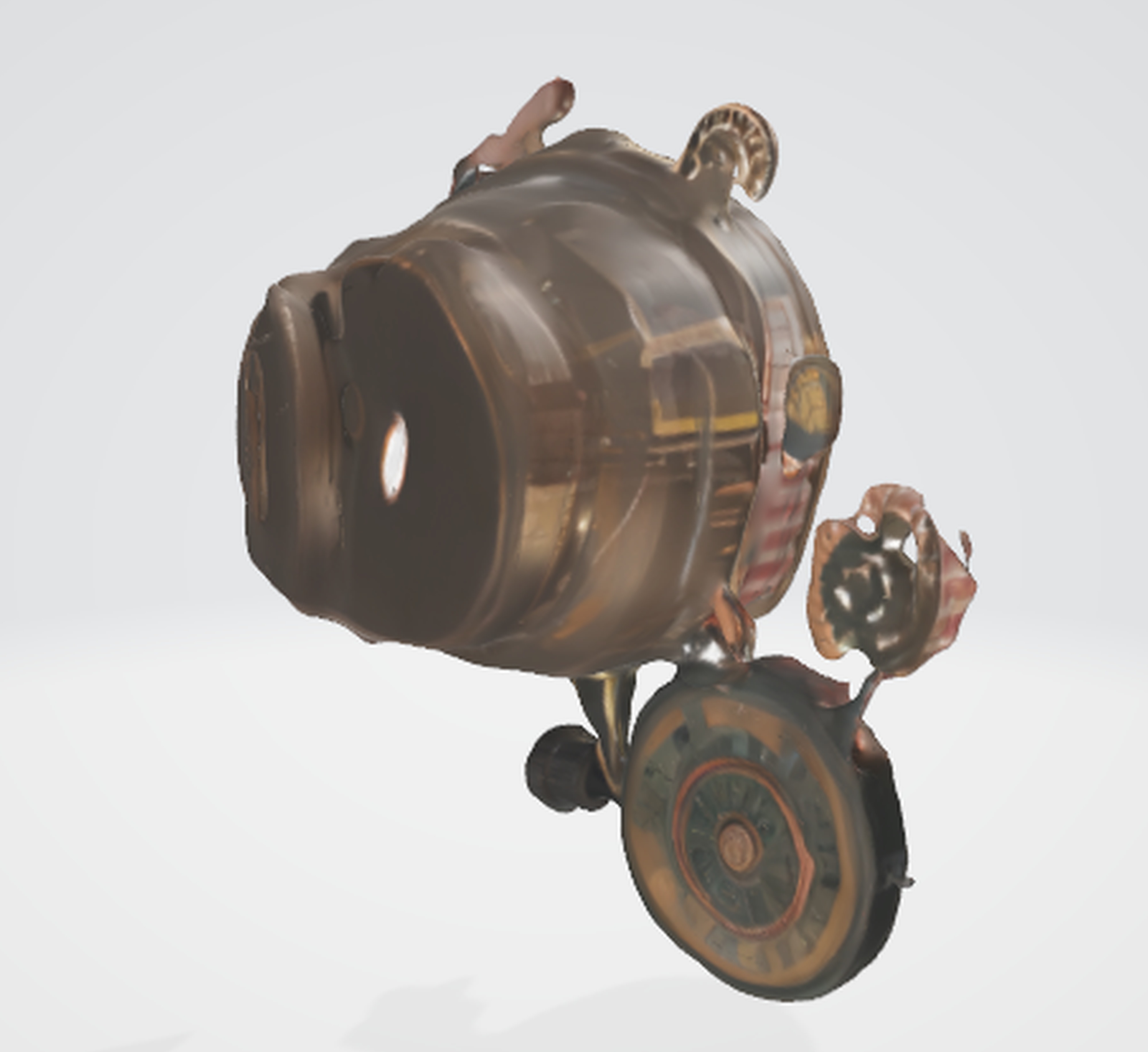 Steampunk Time Mechanisms 3D model_1