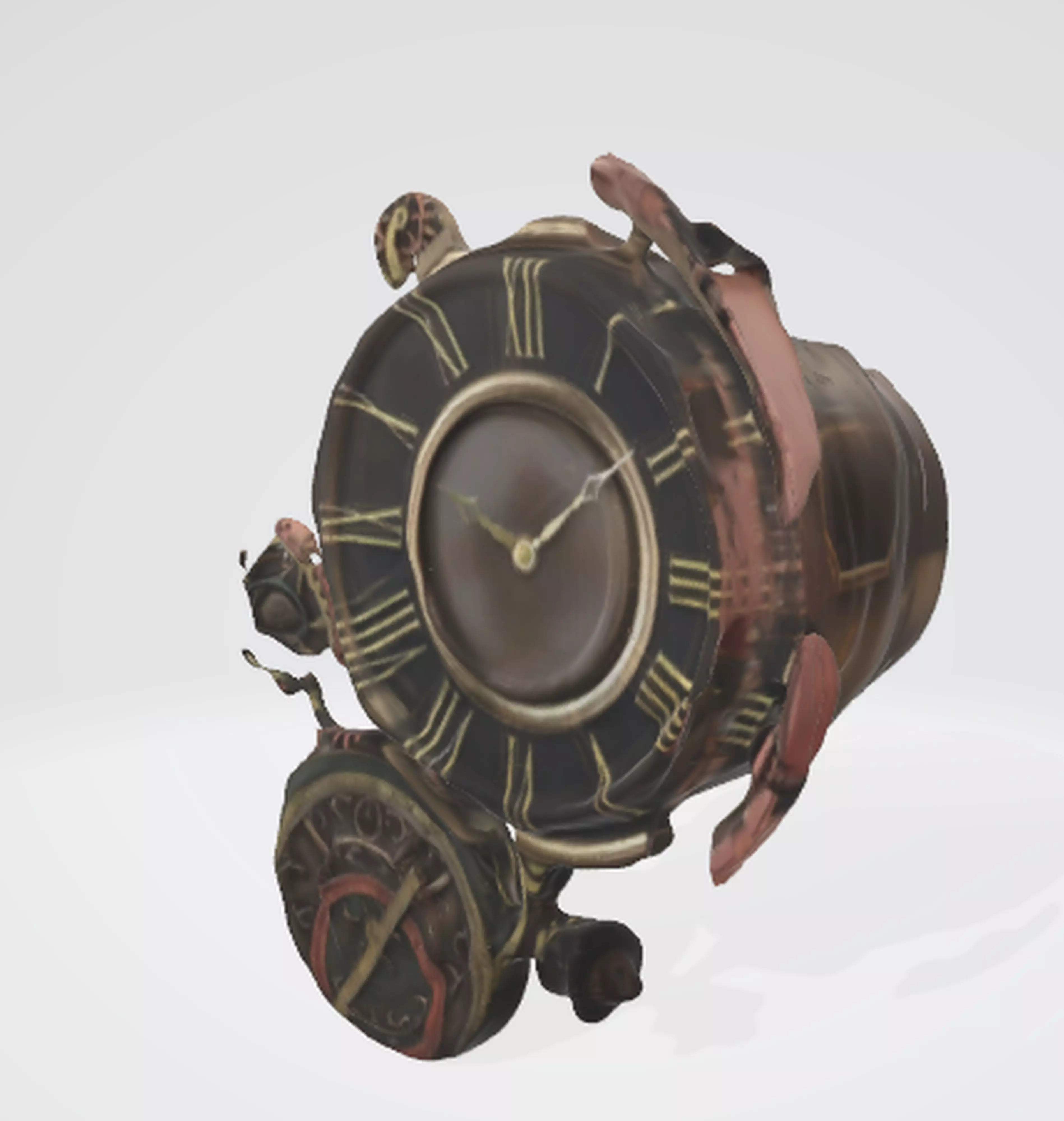 Steampunk Time Mechanisms 3D model_0