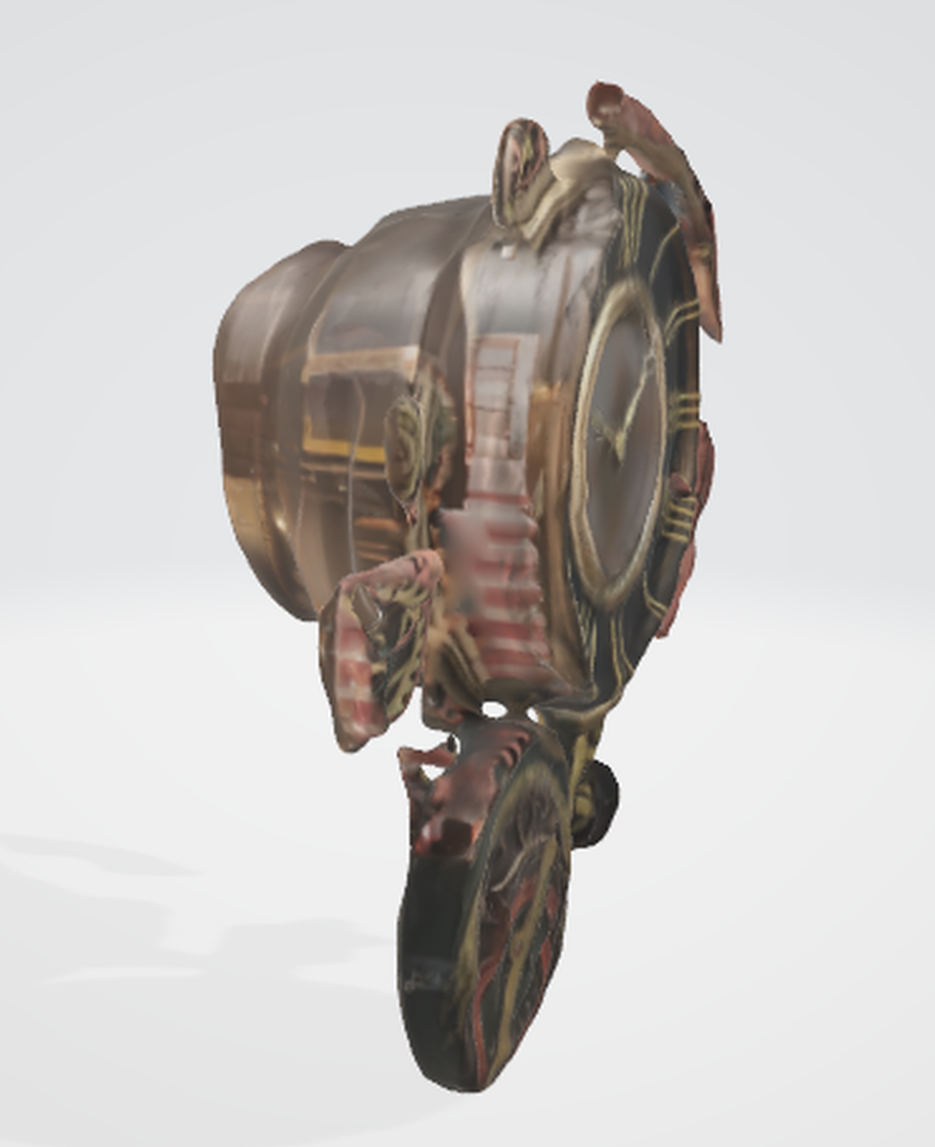 Steampunk Time Mechanisms 3D model_4