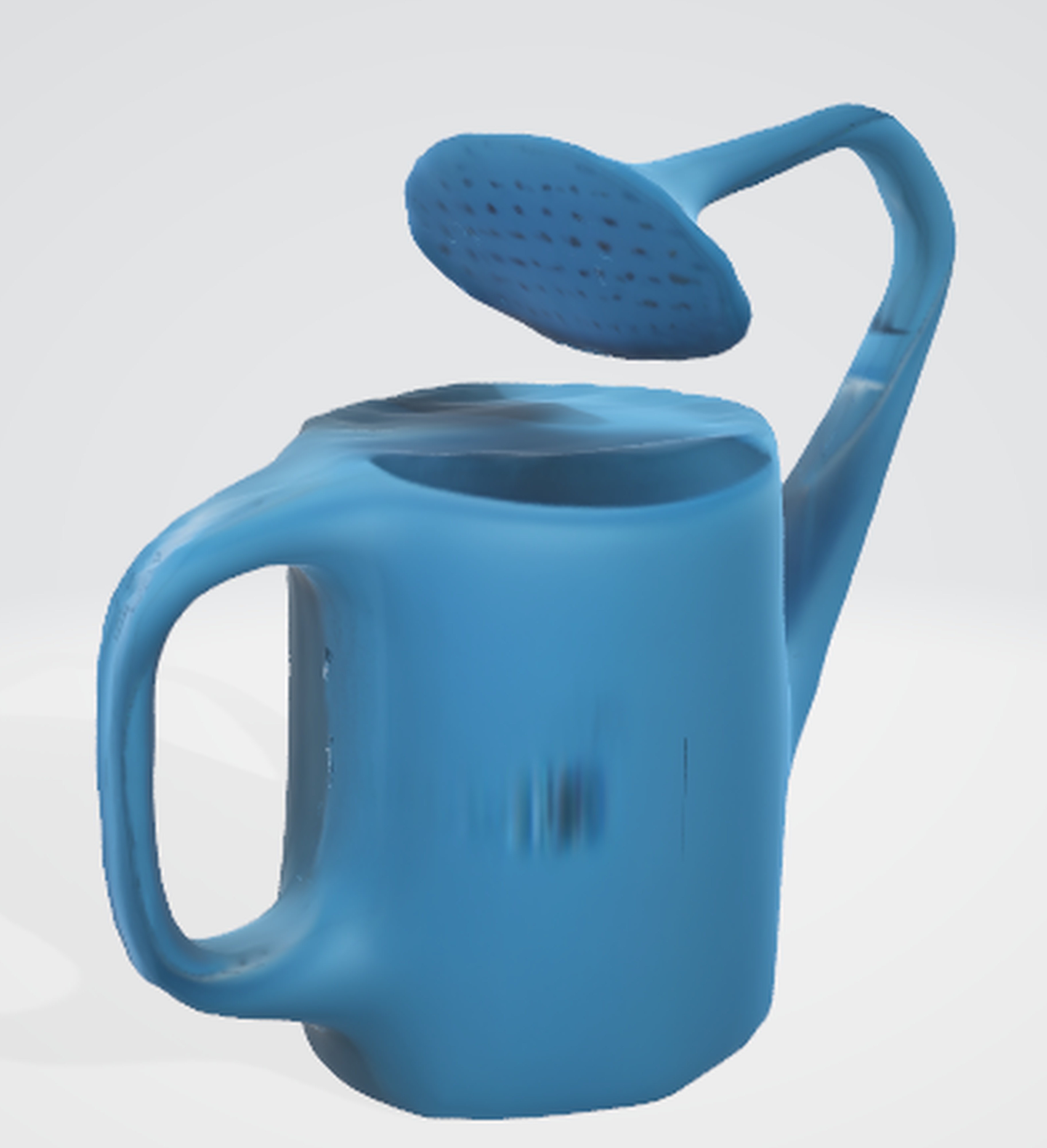 Classic broken Watering Can Model 3D model_2