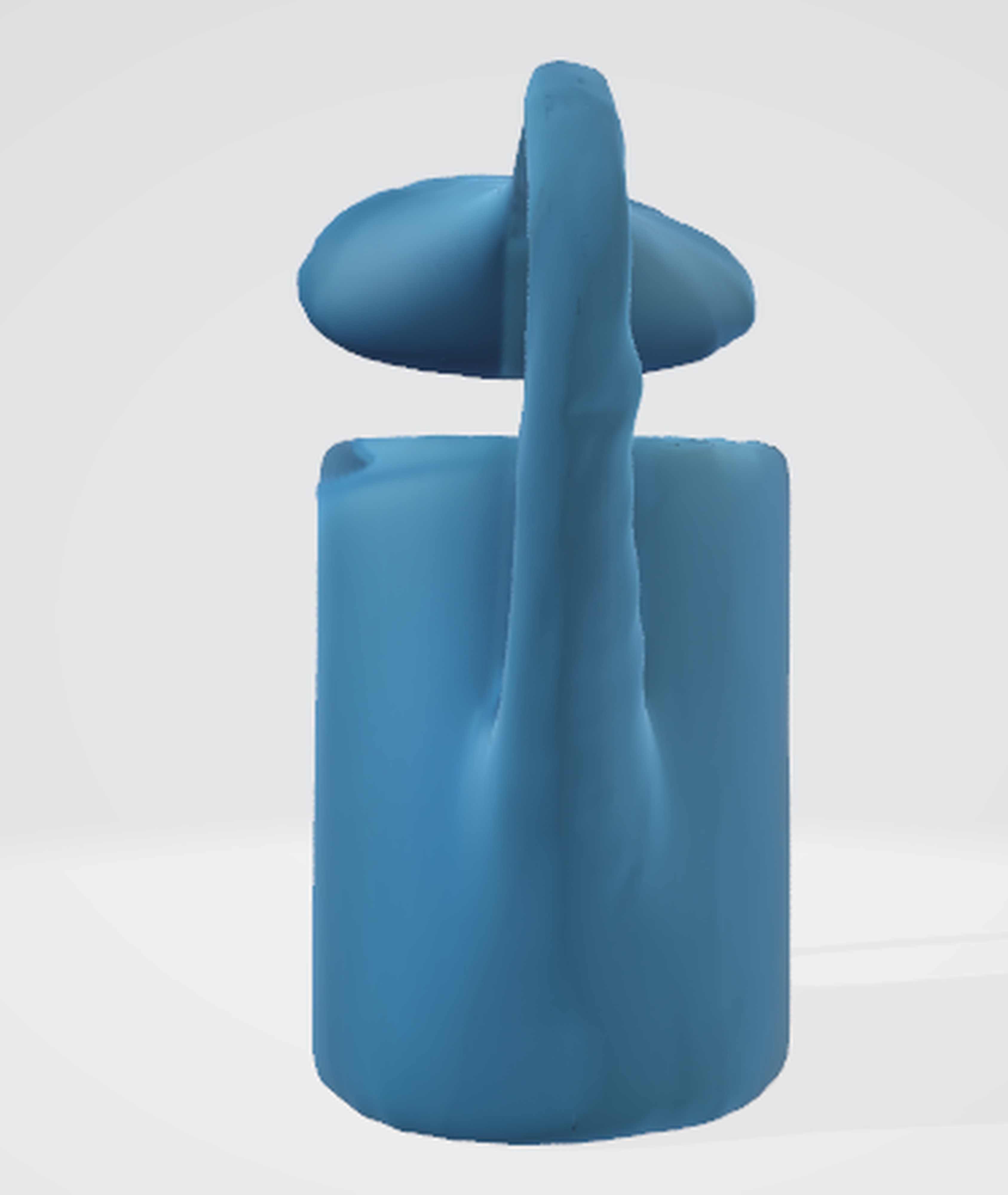 Classic broken Watering Can Model 3D model_1